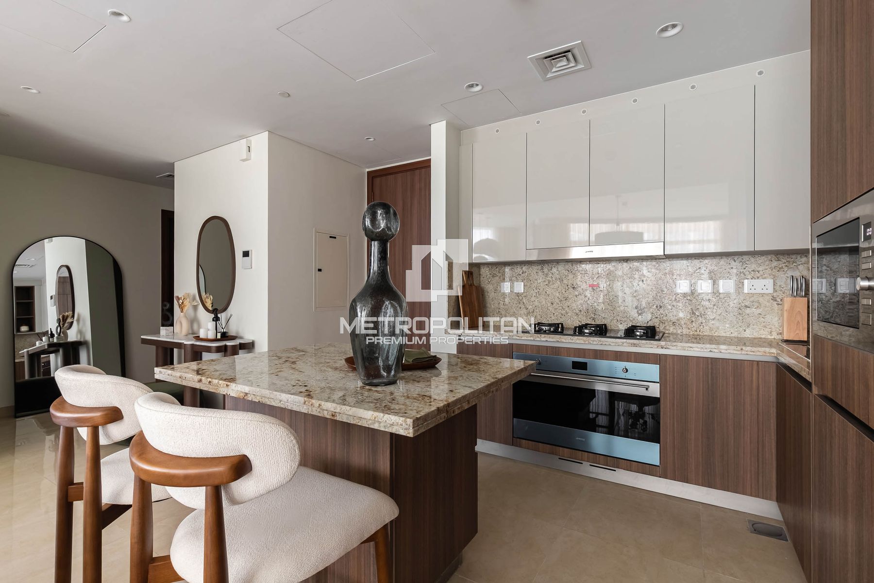 3BR & Maid's| Fully Upgraded and Furnished| Vacant
