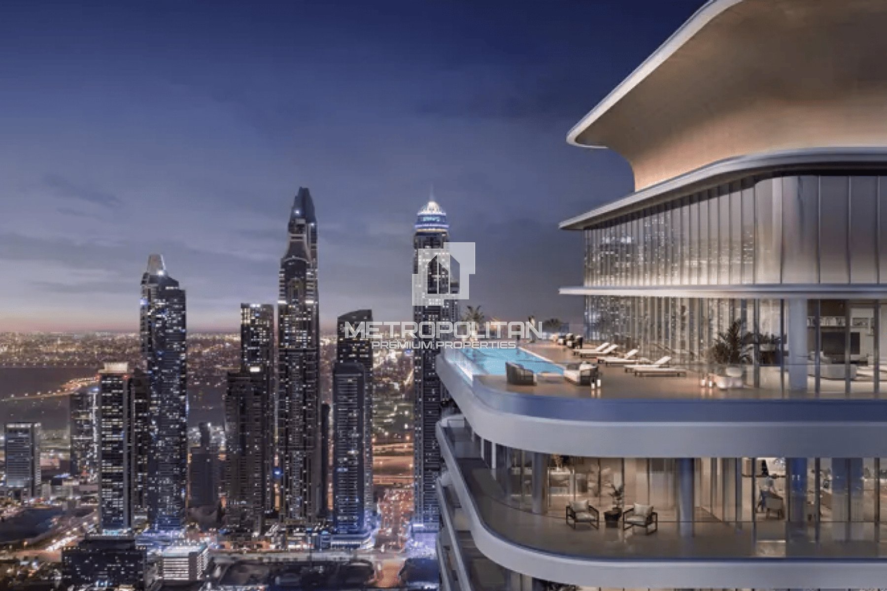 2BR Apartment for Sale in Seapoint Tower 1, Dubai Harbour - MPS-50863