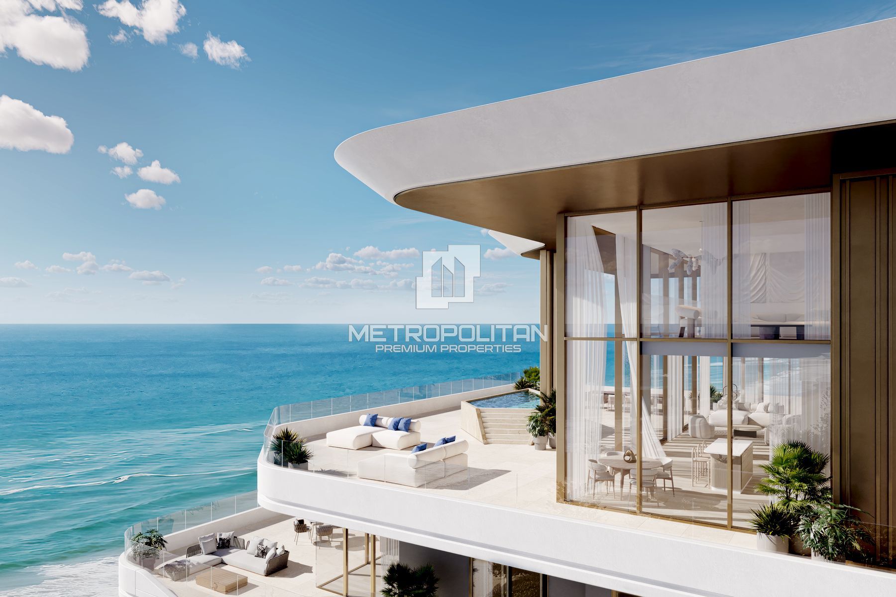 Fully Furnished | Partial Sea View | High Floor