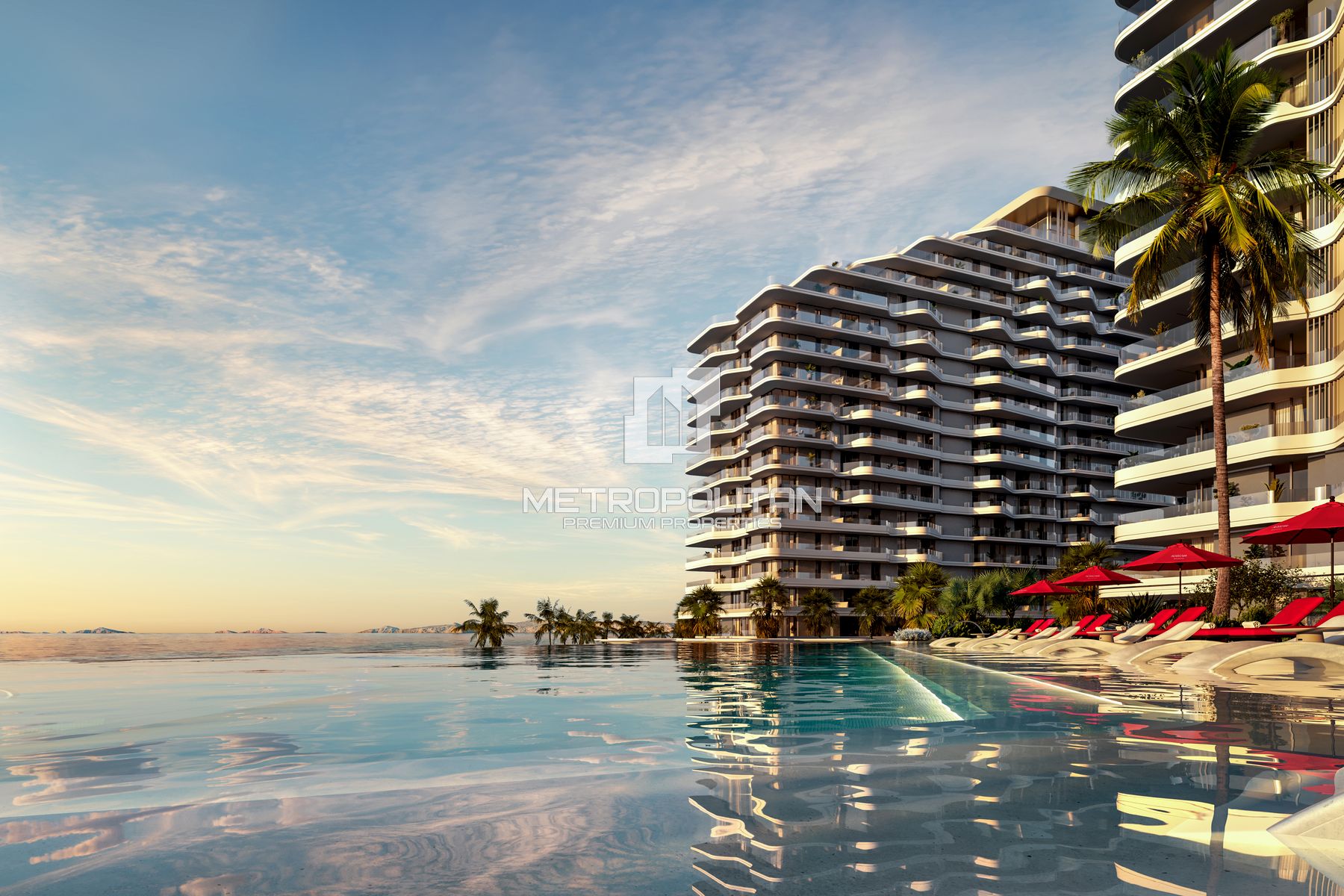 Fully Furnished | Partial Sea View | High Floor