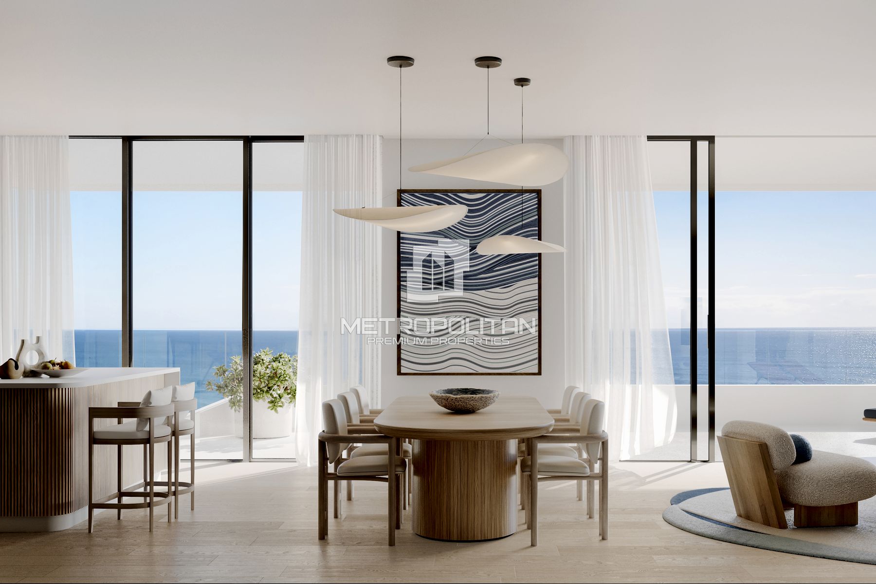 Fully Furnished | Partial Sea View | High Floor