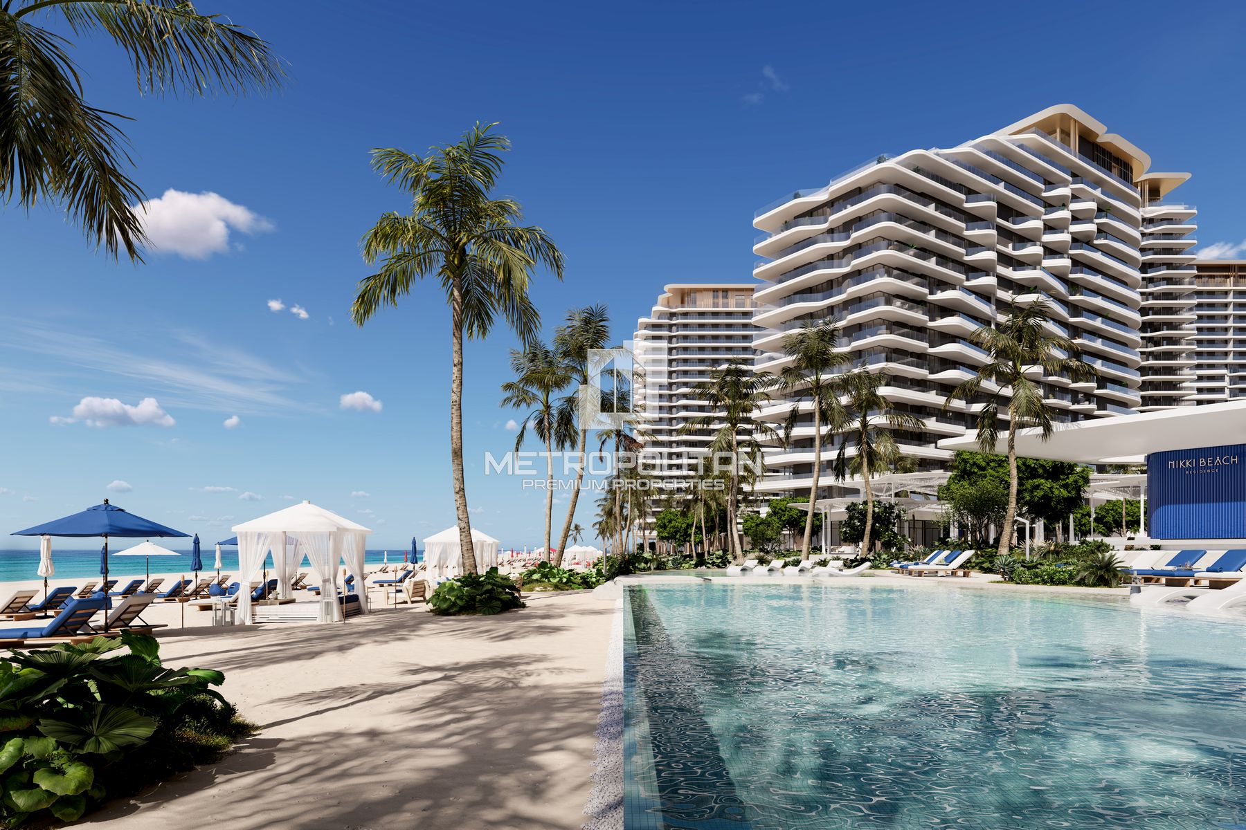 Fully Furnished | Partial Sea View | High Floor