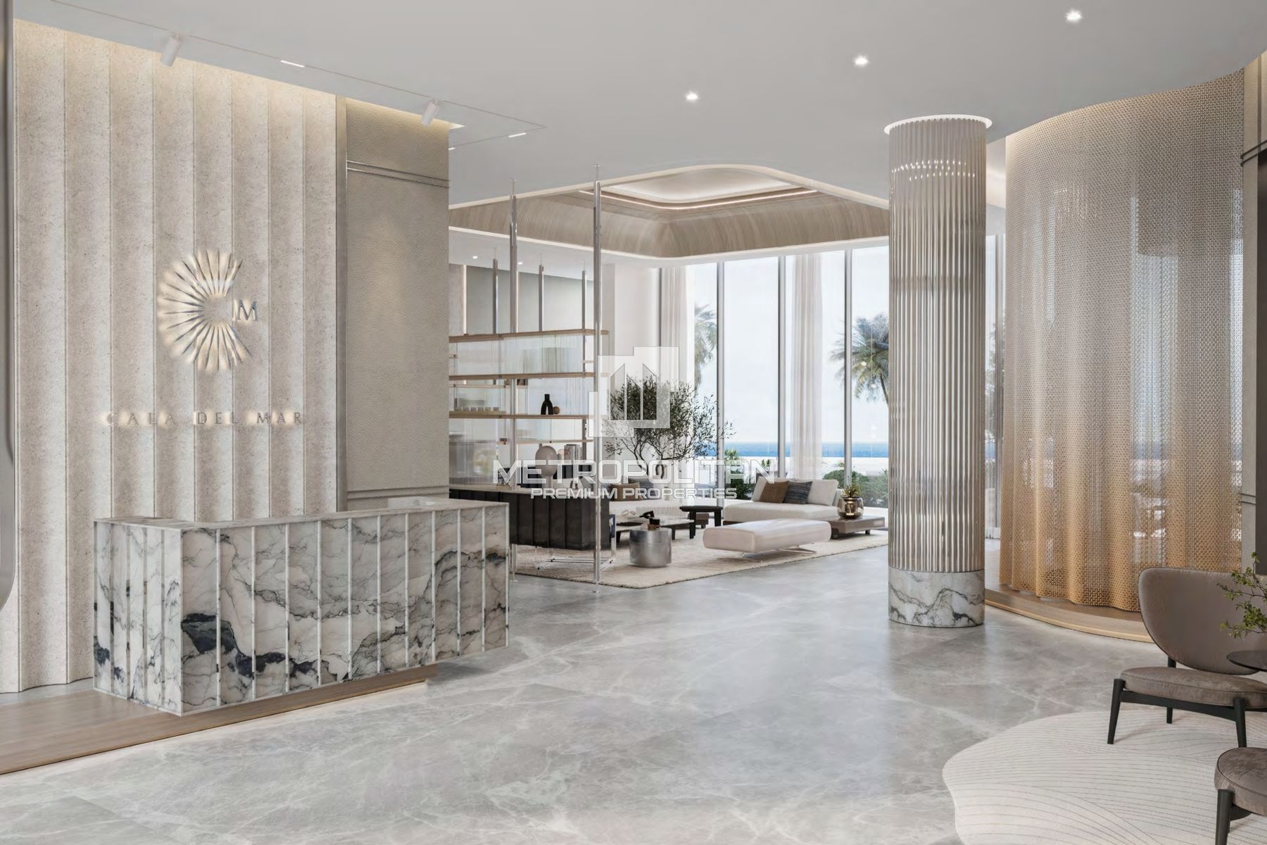 Luxury 1BR | Full Sea View | W/Kitchen Appliances