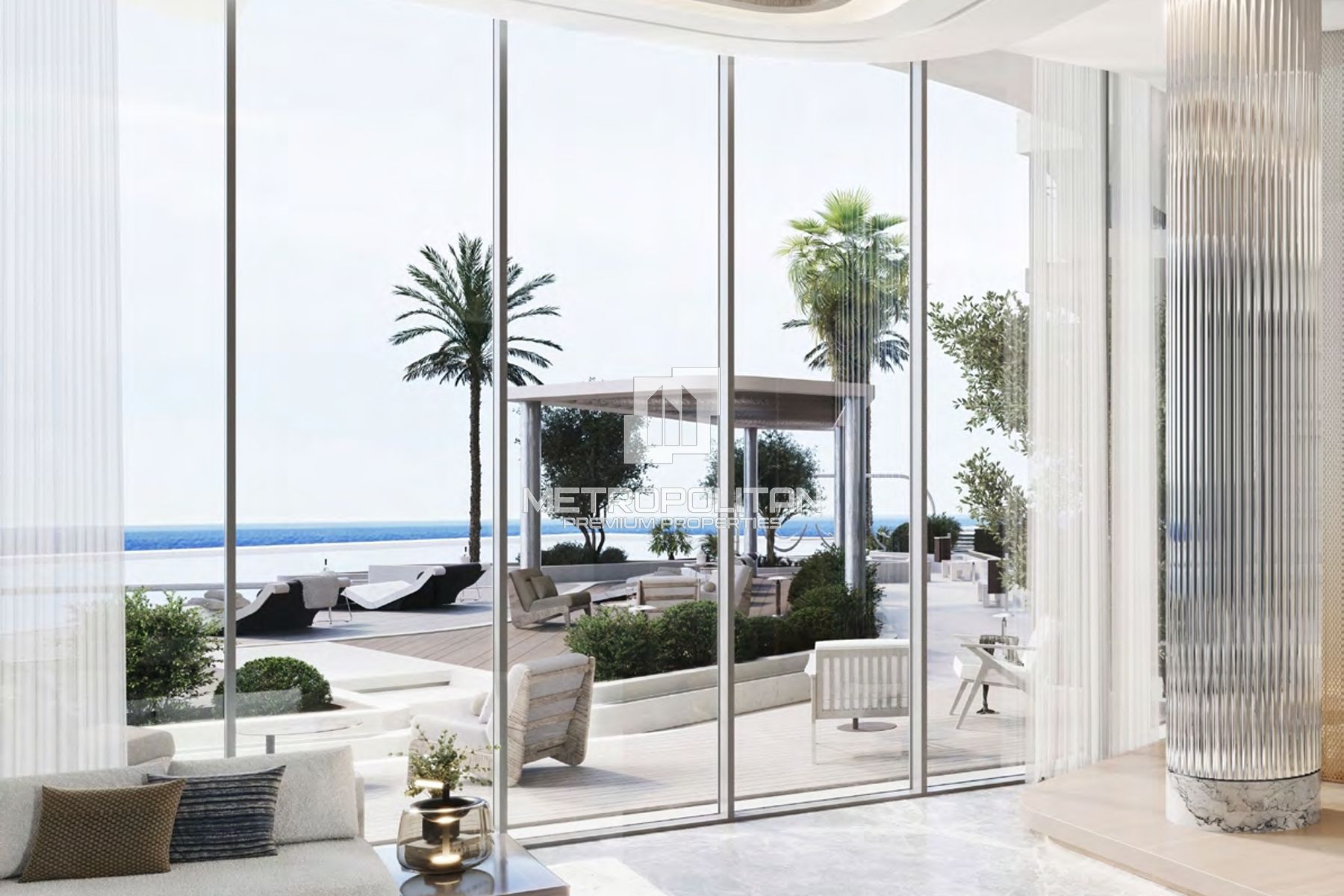 Luxury 1BR | Full Sea View | W/Kitchen Appliances