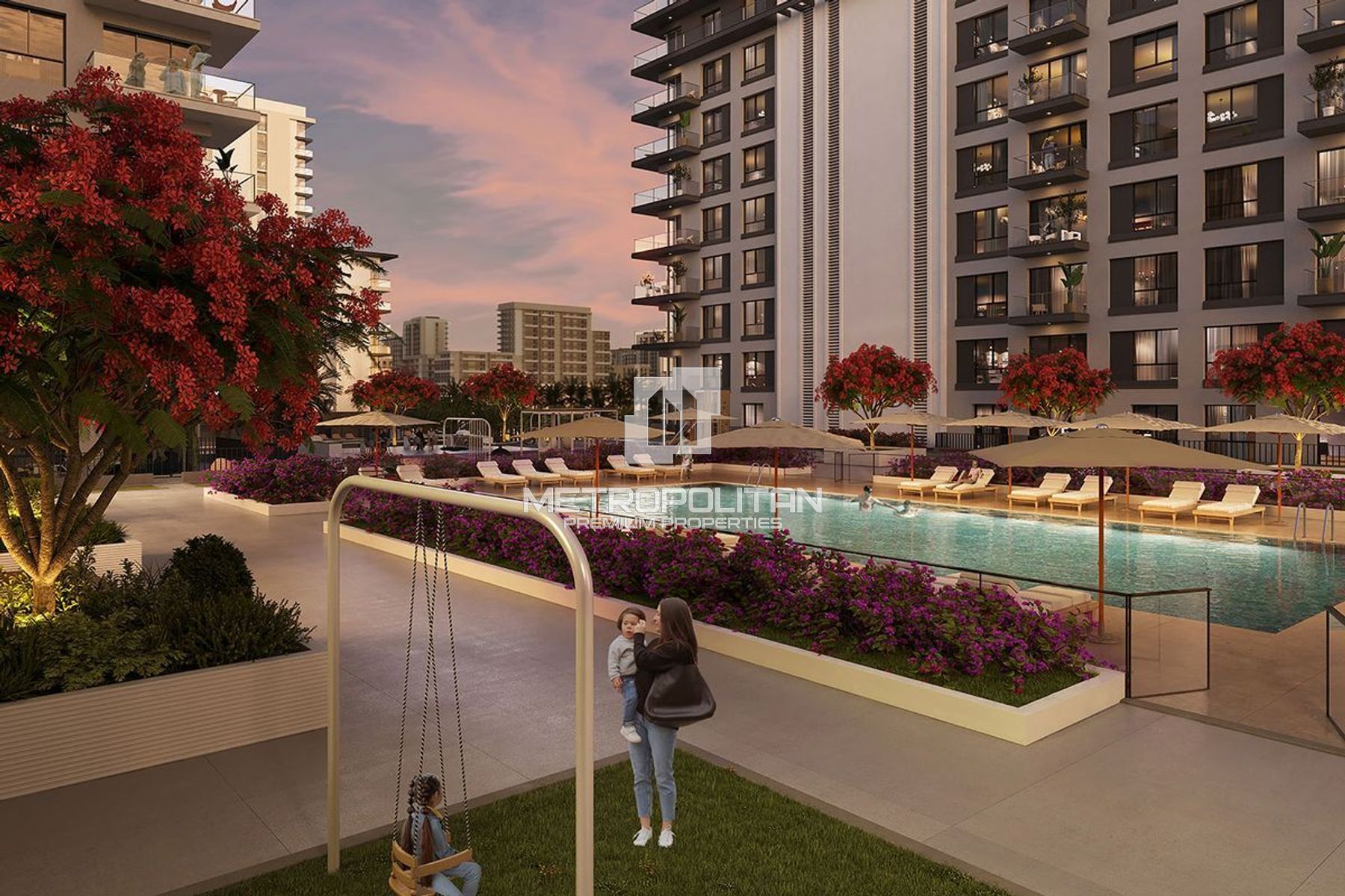 Butterfly Layout| Huge Terrace| Direct Pool Access