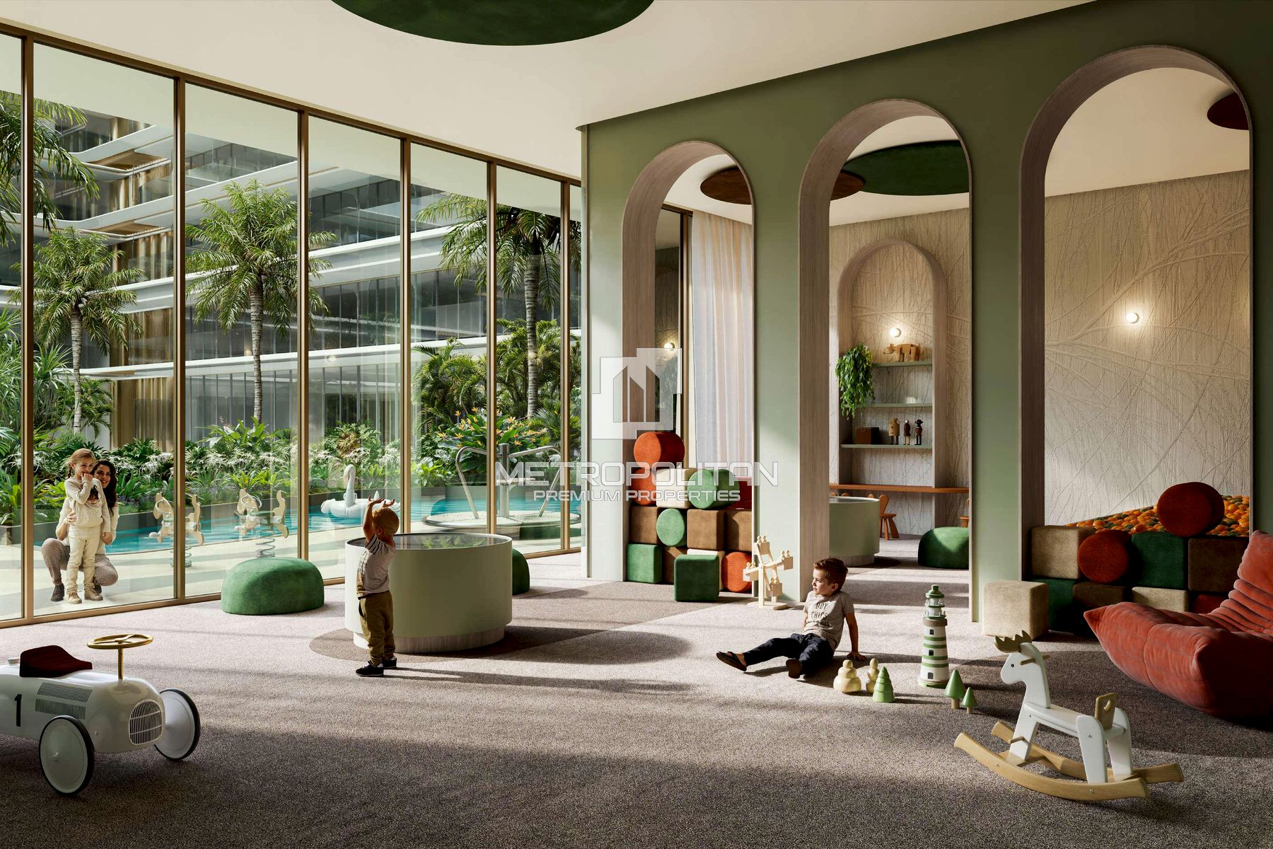 Elegant Studio | Fully Furnished | Close to OP