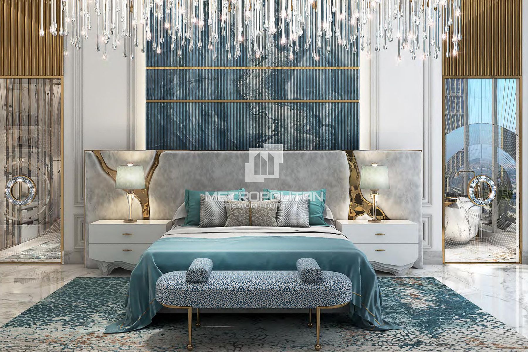 1BR Apartment for Sale in Chic Tower, Business Bay - MPS-51148