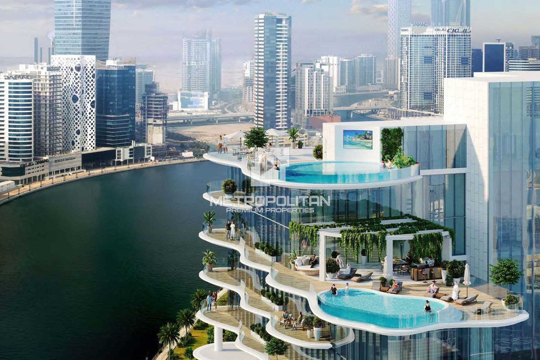 Studio Apartment for Sale in Chic Tower, Business Bay - MPS-51152