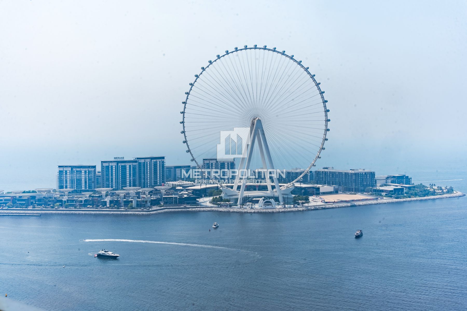 Elegant 4BR|Furnished| High Floor|Sea and Ain View
