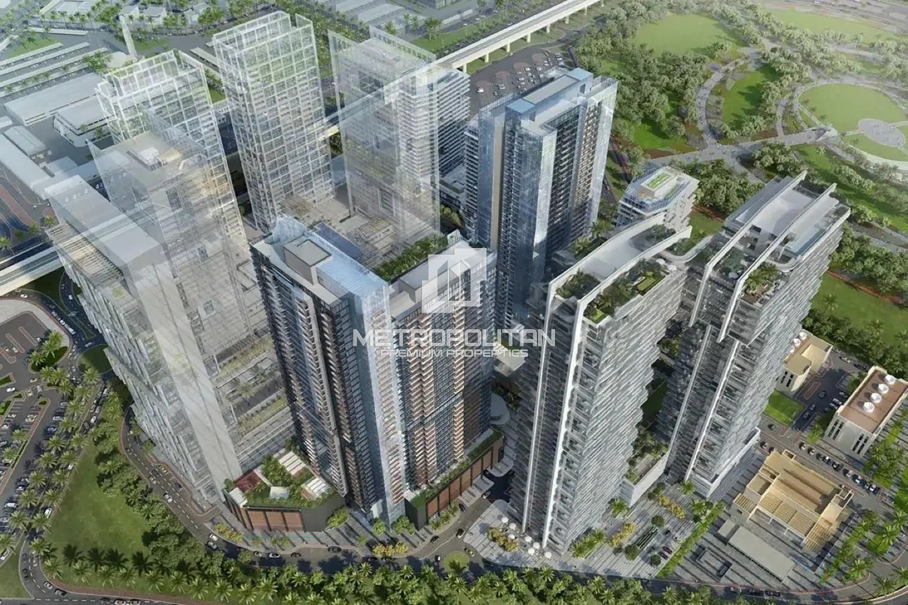 Huge 1BR | Park View | Close to Origin Price
