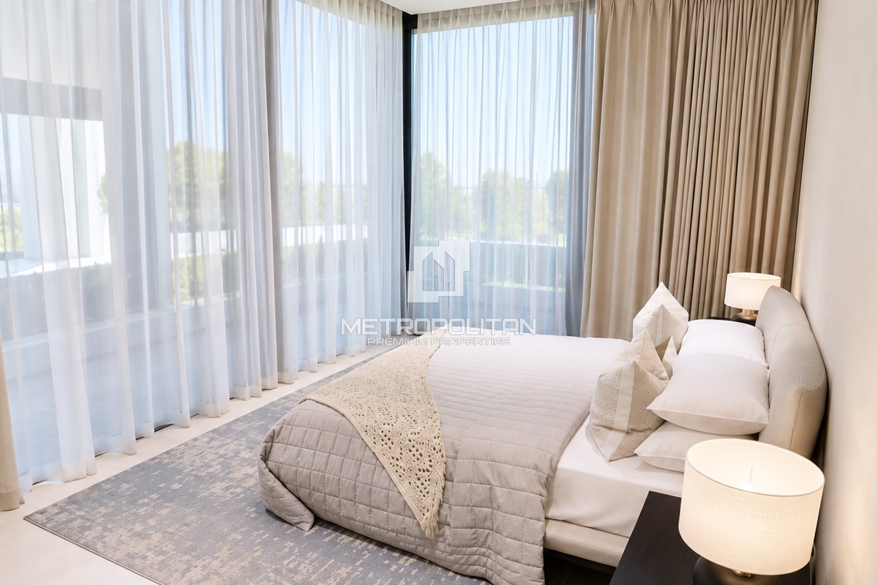 Exclusive Unit | Dual Views of the Wadi and Park