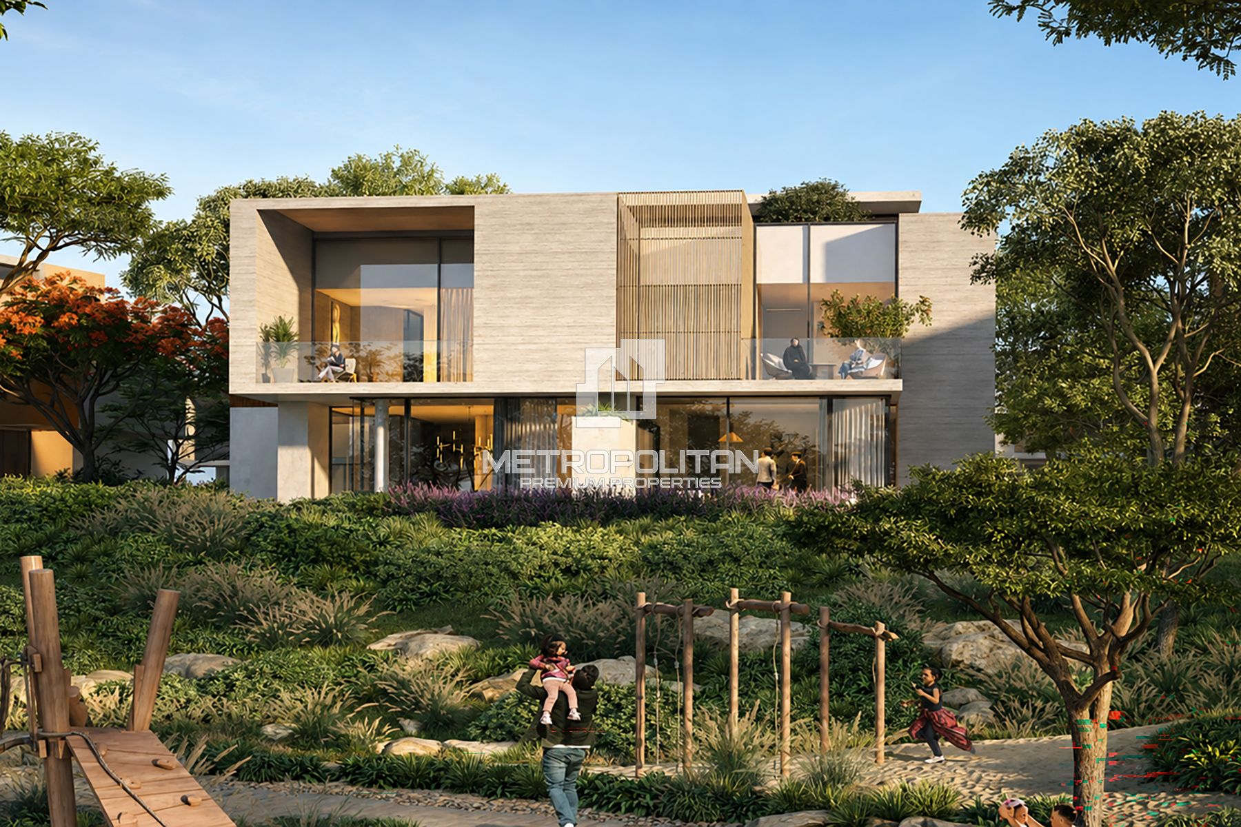 Exclusive Unit | Dual Views of the Wadi and Park