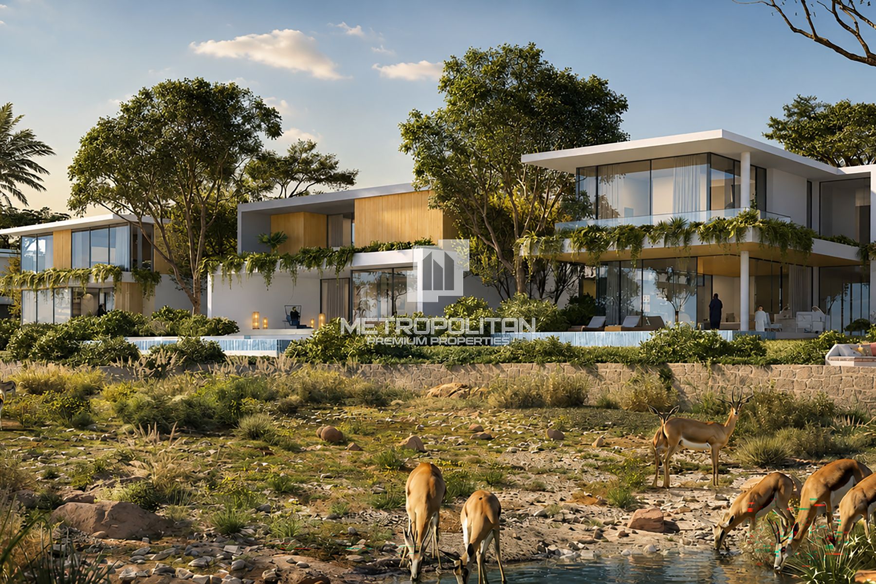 Exclusive Unit | Dual Views of the Wadi and Park