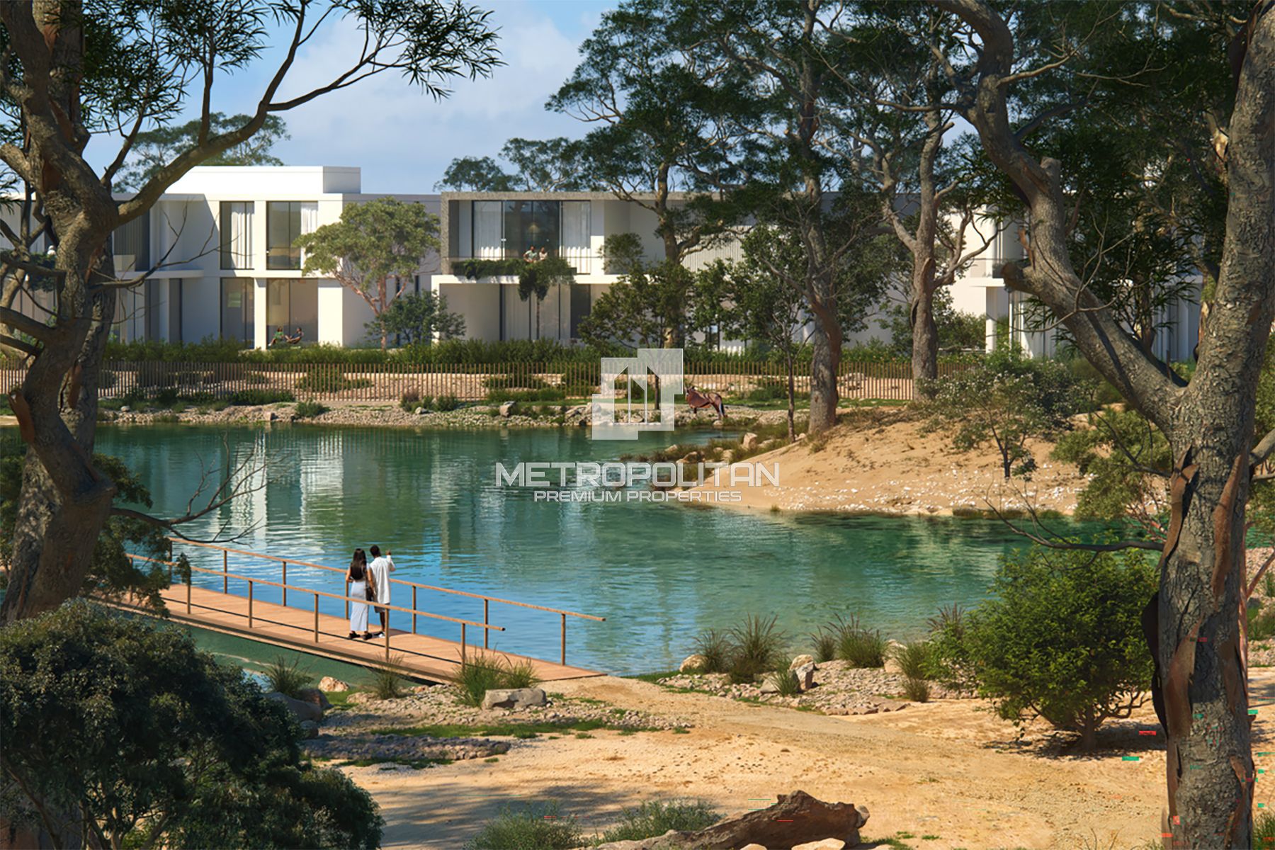Exclusive Unit | Dual Views of the Wadi and Park