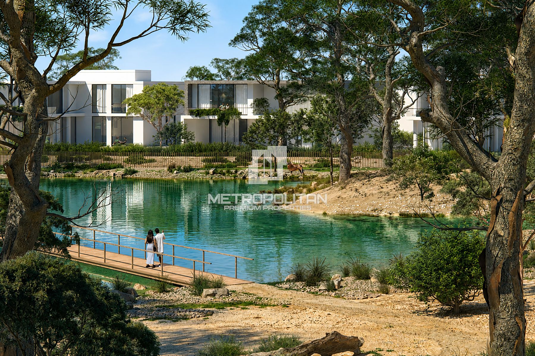 Exclusive Unit | Dual Views of the Wadi and Park