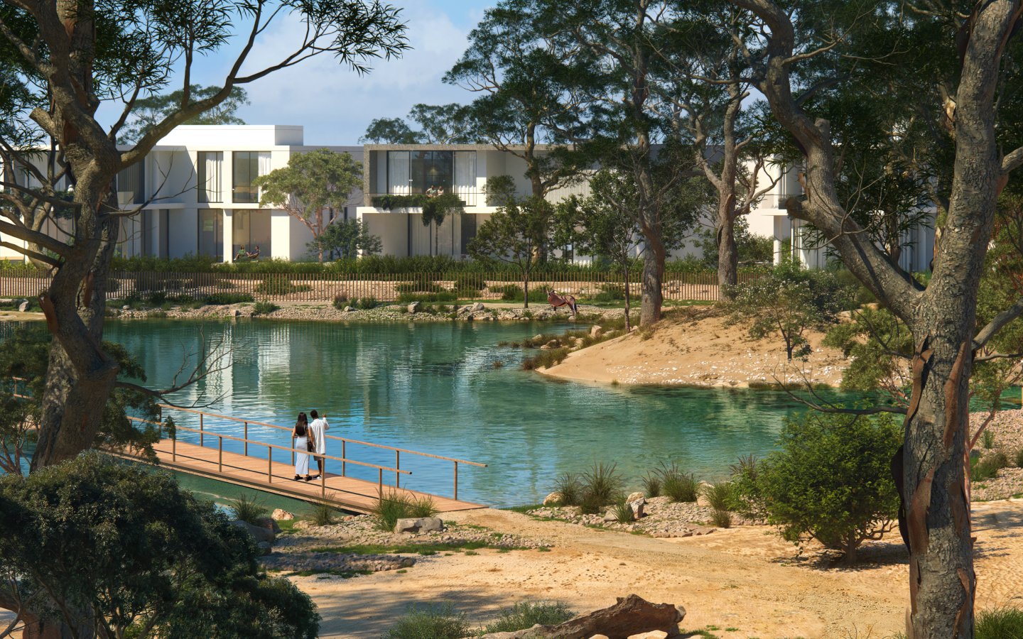 Exclusive Unit | Dual Views of the Wadi and Park