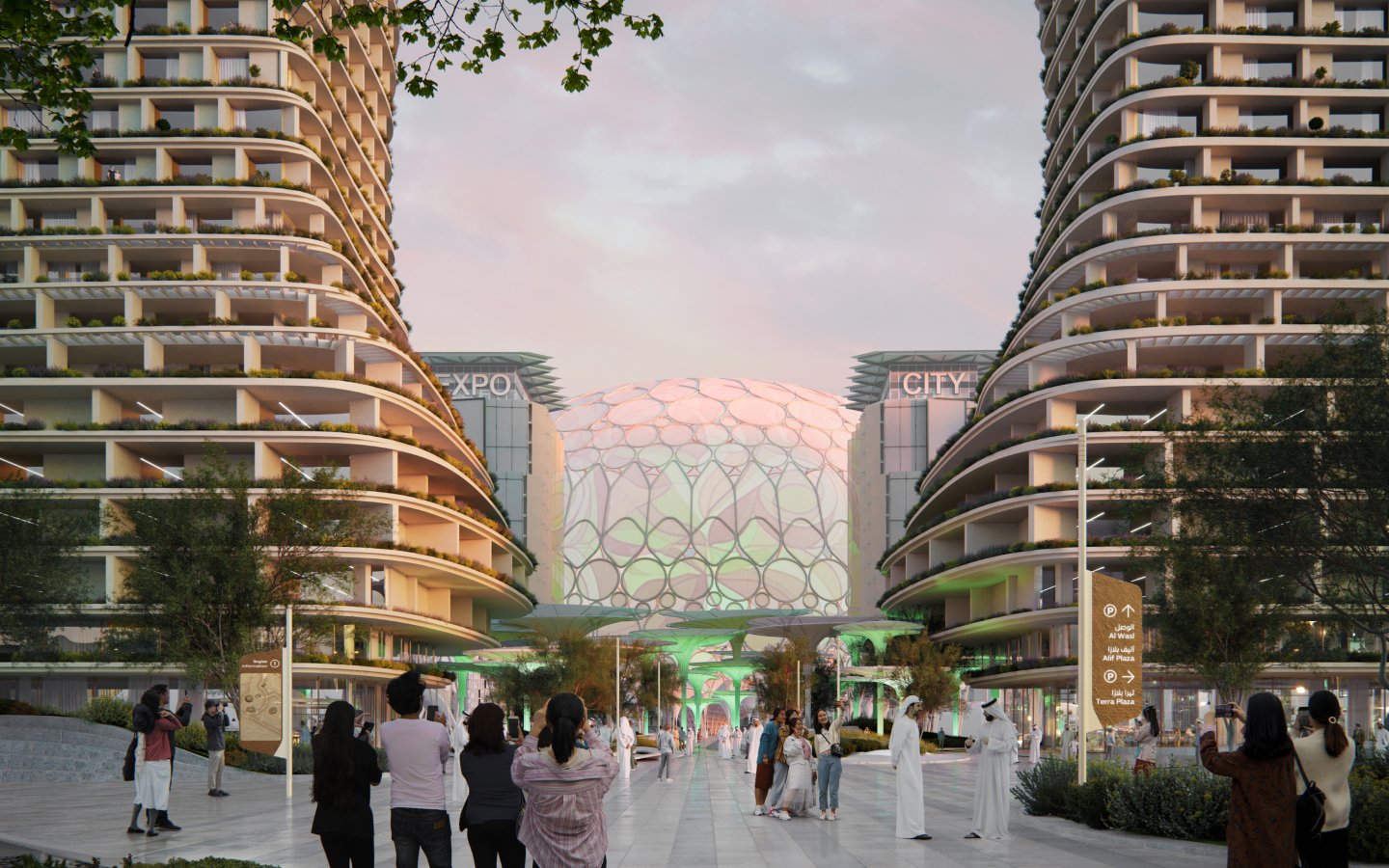 Exclusive Unit | Dual Views of the Wadi and Park
