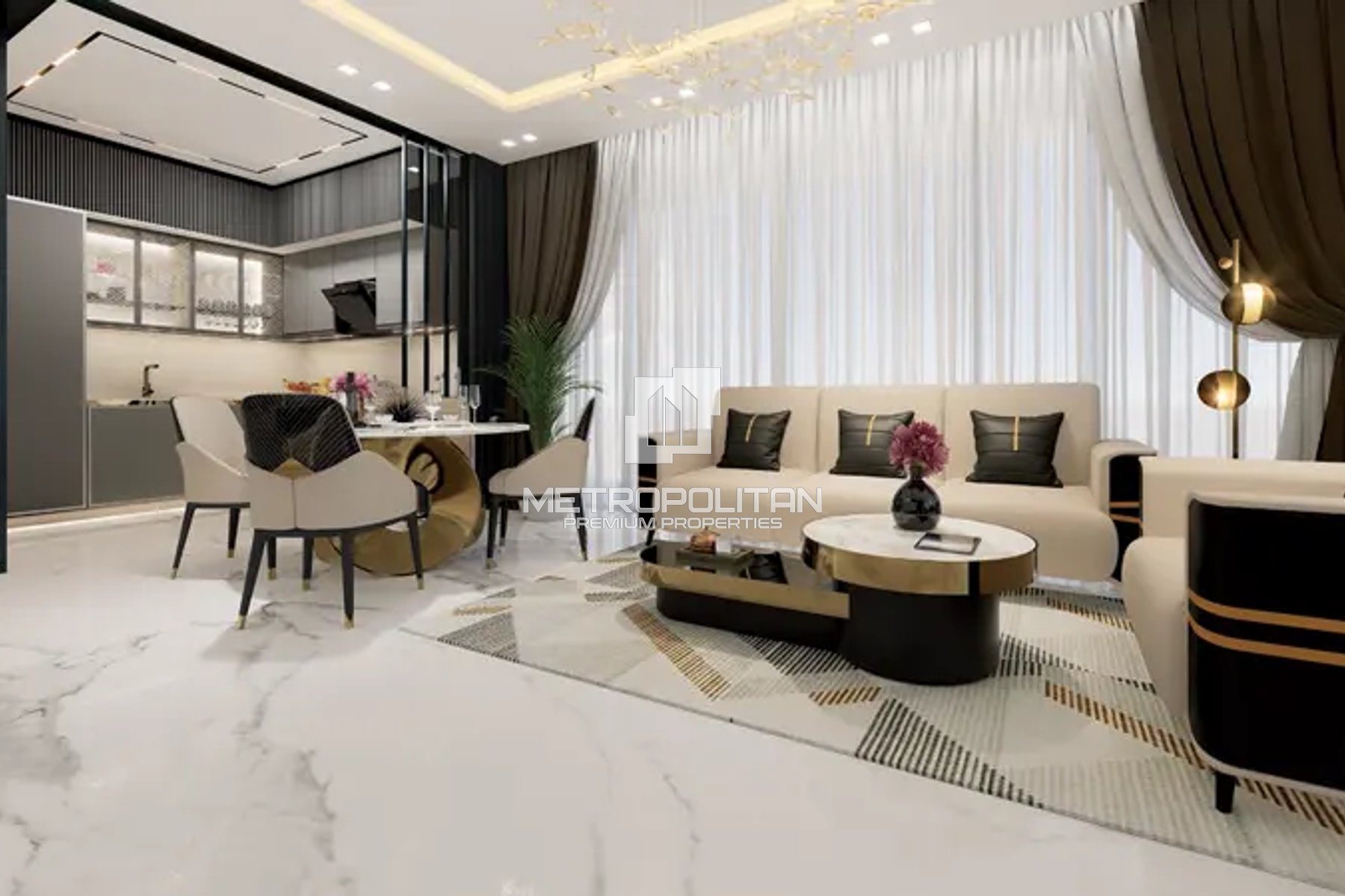 1BR Apartment for Sale in Bayz 101 by Danube, Business Bay - MPS-51230