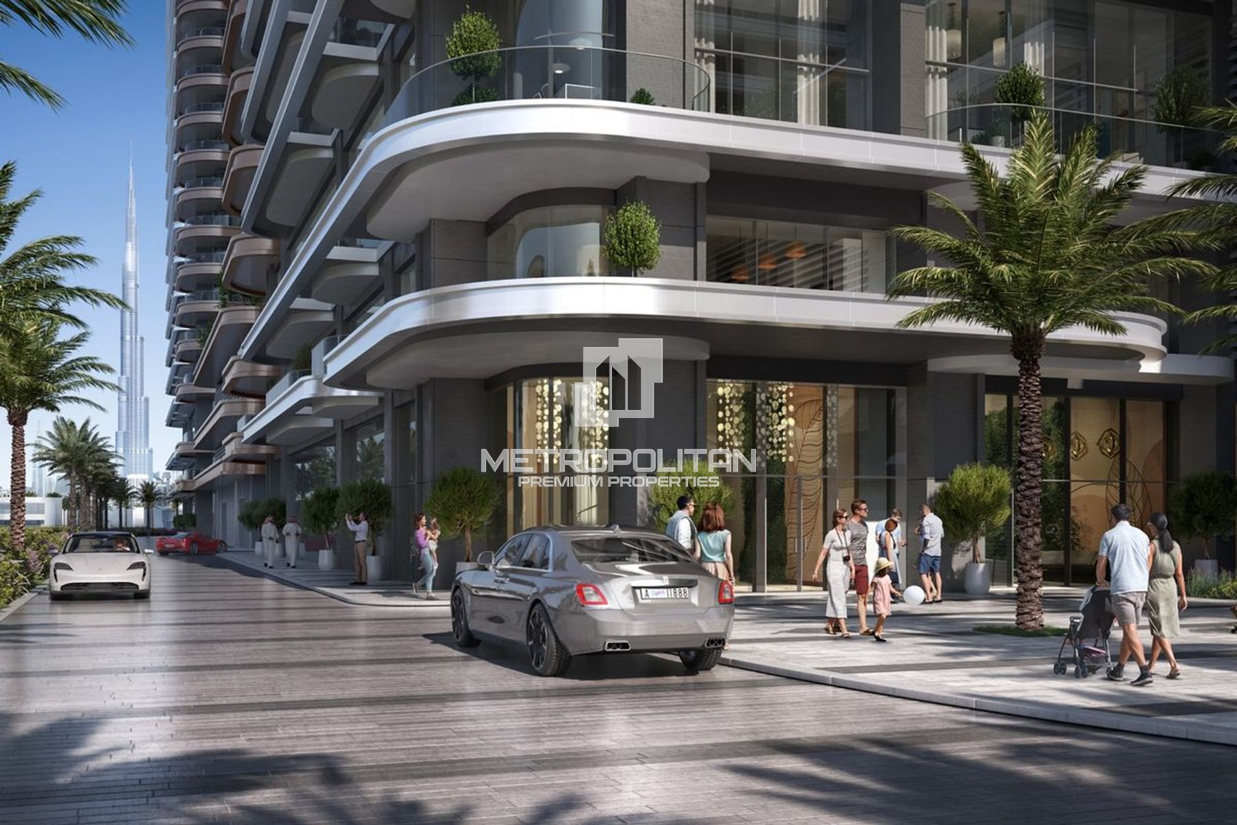 Burj Khalifa View | High Floor |Branded Residences