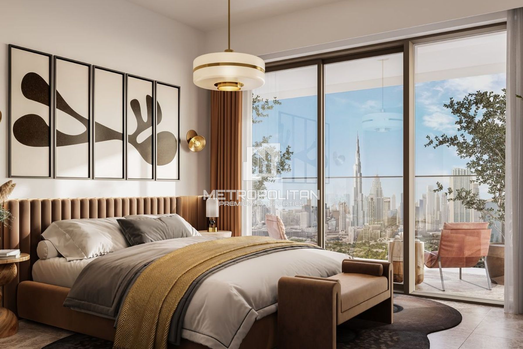 Burj Khalifa View | High Floor |Branded Residences