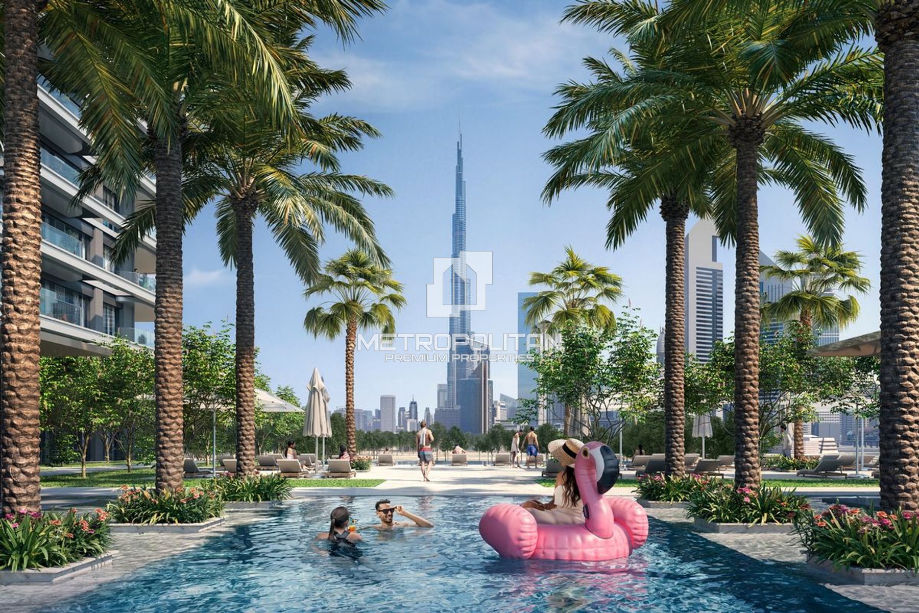 Burj Khalifa View | High Floor |Branded Residences