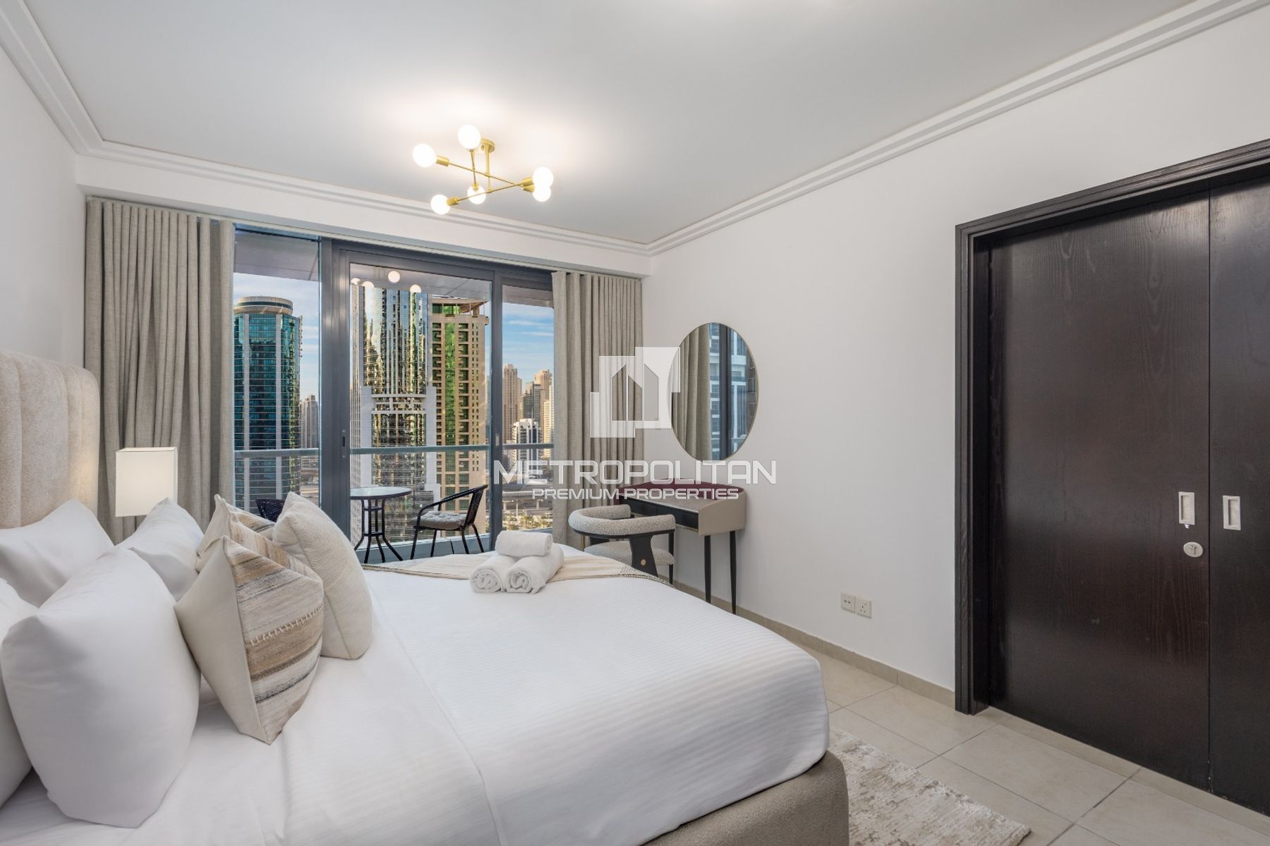 Fully Furnished 2BR | Full Lake View | High Floor