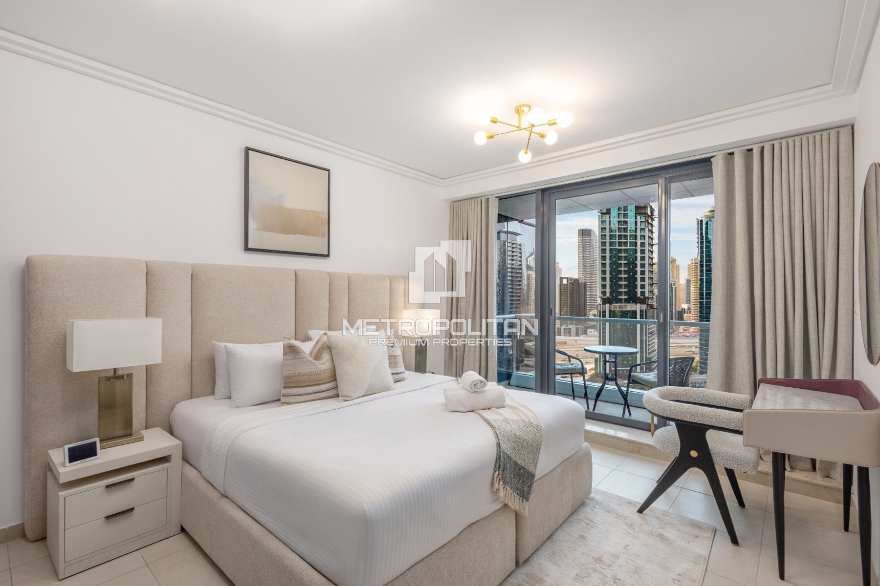 Fully Furnished 2BR | Full Lake View | High Floor