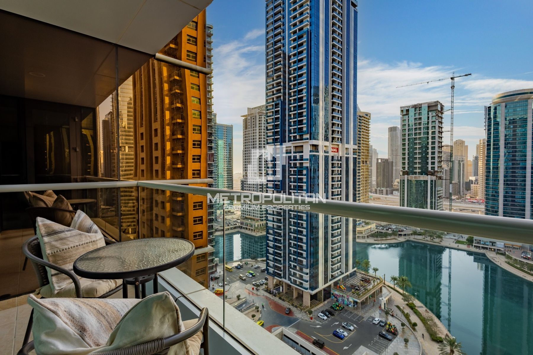 Fully Furnished 2BR | Full Lake View | High Floor