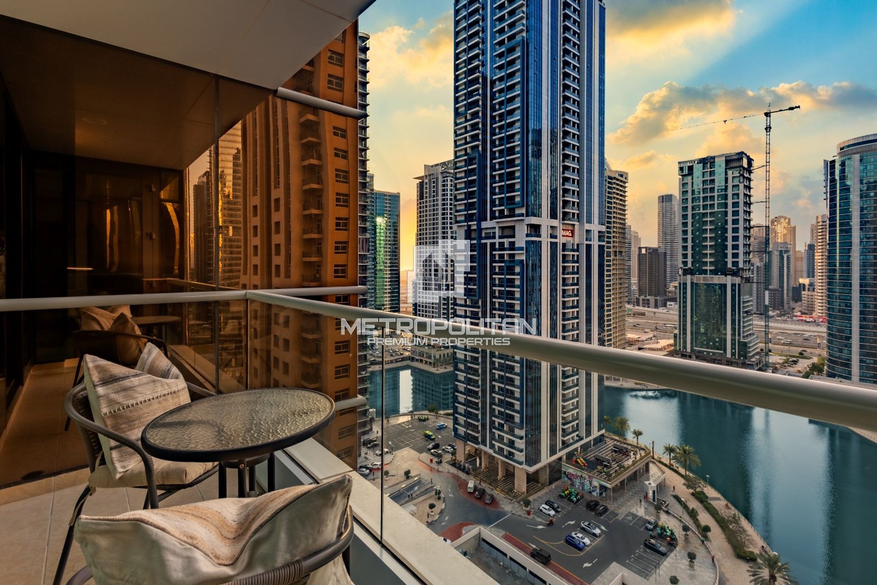 Fully Furnished 2BR | Full Lake View | High Floor