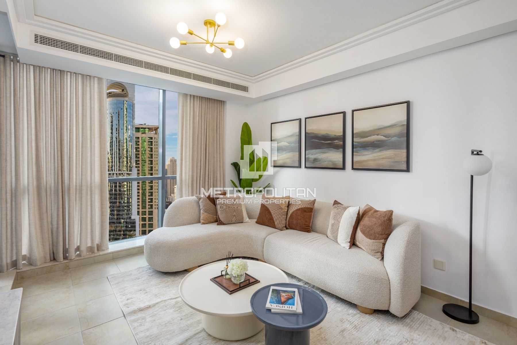 Fully Furnished 2BR | Full Lake View | High Floor