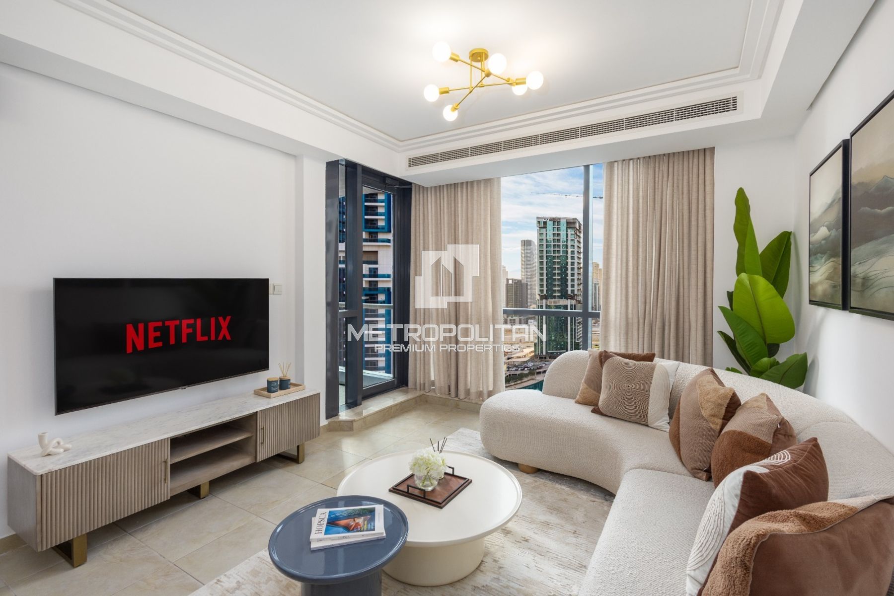 Fully Furnished 2BR | Full Lake View | High Floor