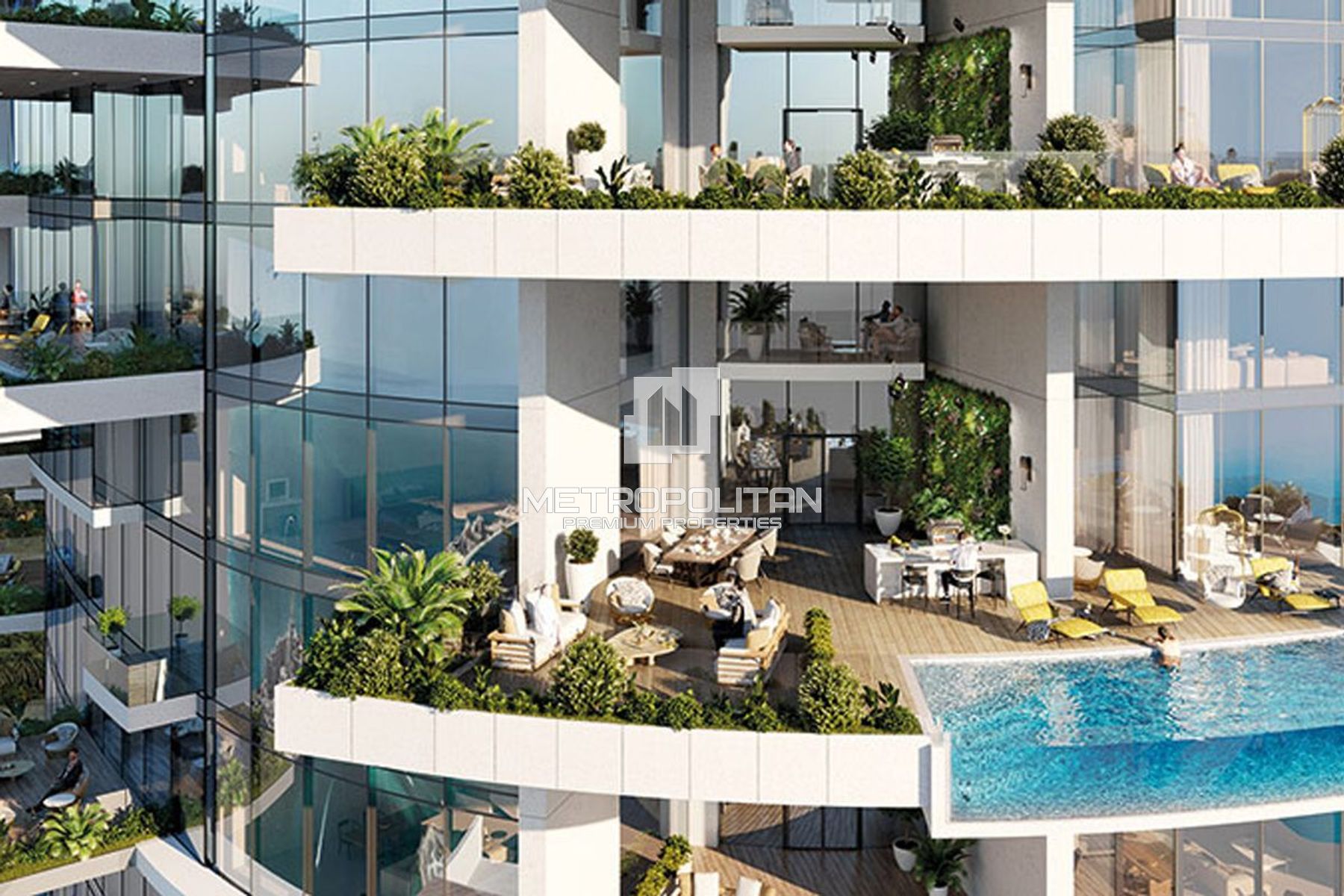 2BR Apartment for Sale in Cavalli Casa Tower, Dubai Media City - MPS-51373