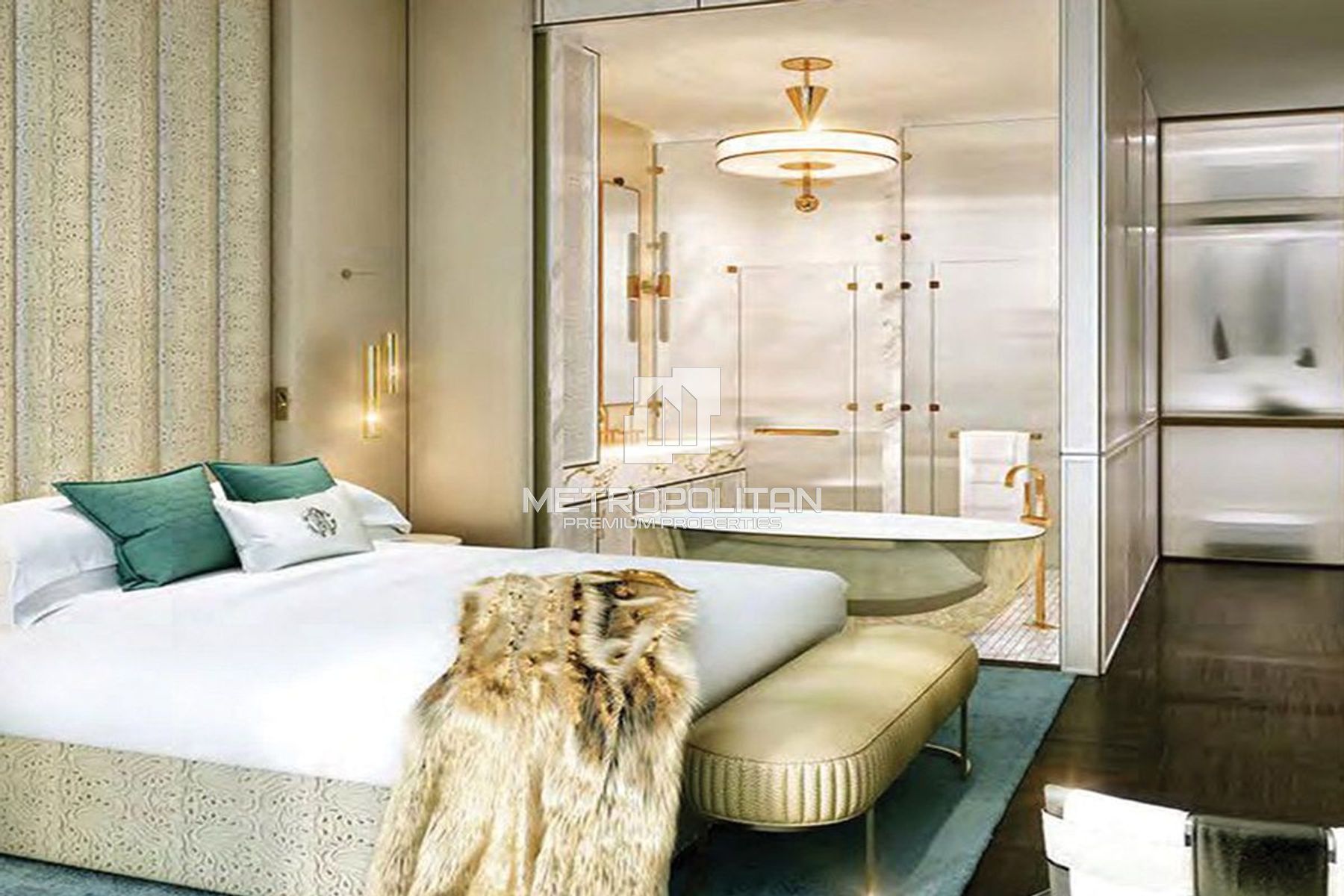 Luxury Cavalli Branded  | Sea View | Beach Access