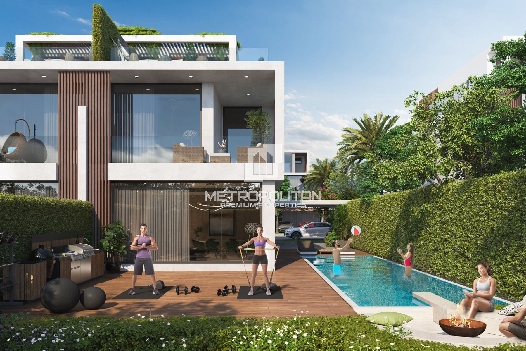 Купить виллу в Park Greens, DAMAC Hills 2 (Akoya by DAMAC) - MPS-51398