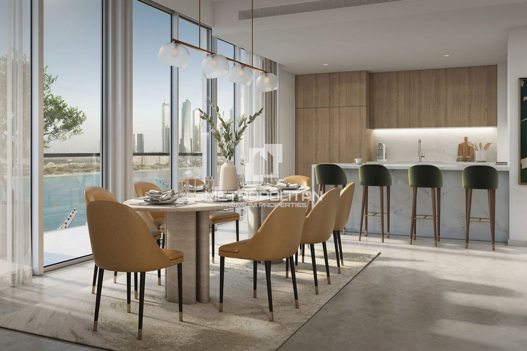 Stunning 4 BR | Palm & Burj Al Arab Views