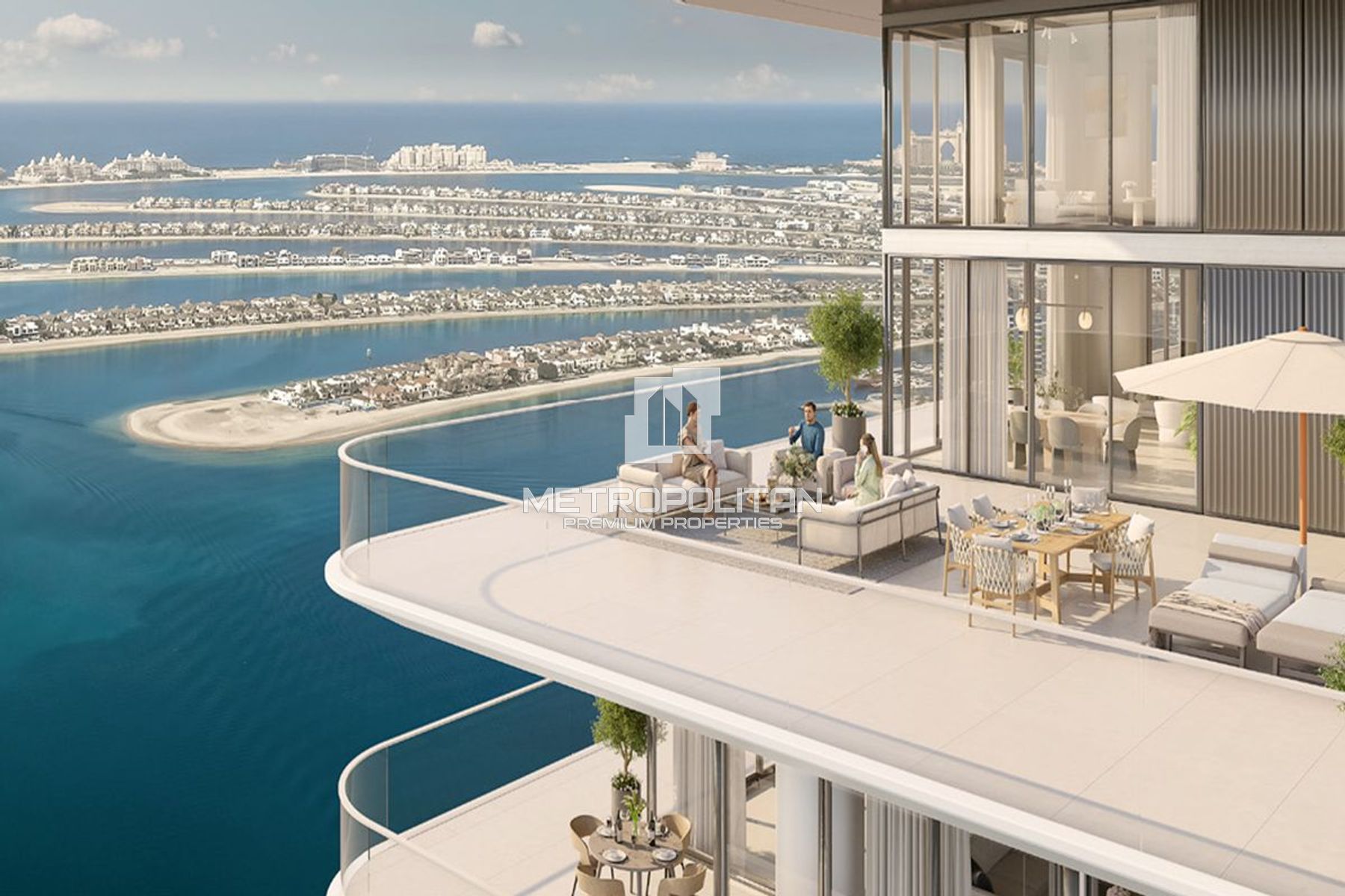 Stunning 4 BR | Palm & Burj Al Arab Views