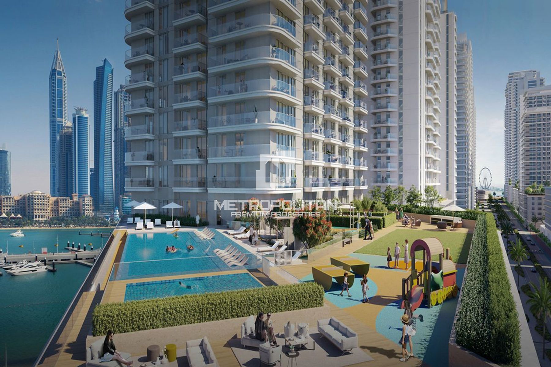 Stunning 4 BR | Palm & Burj Al Arab Views