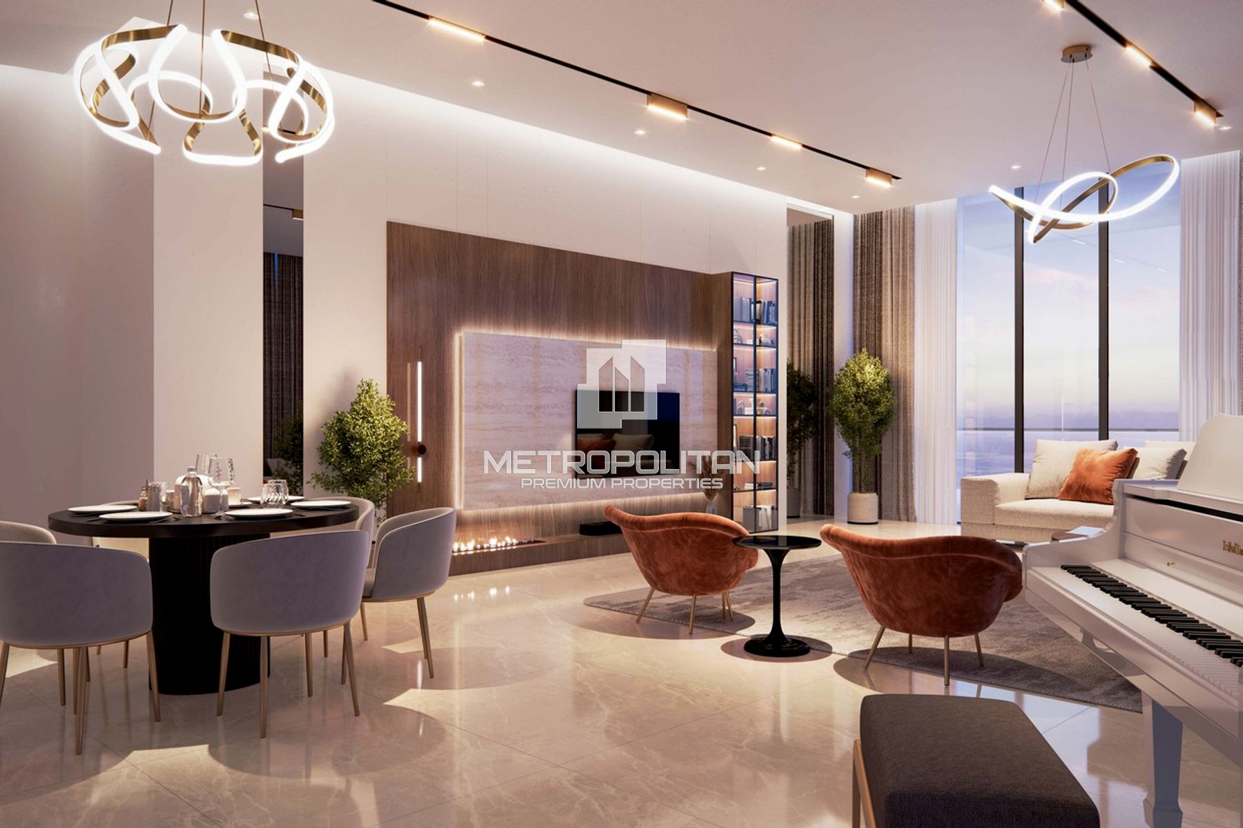 Stunning 1 | High Floor | Semi Furnished