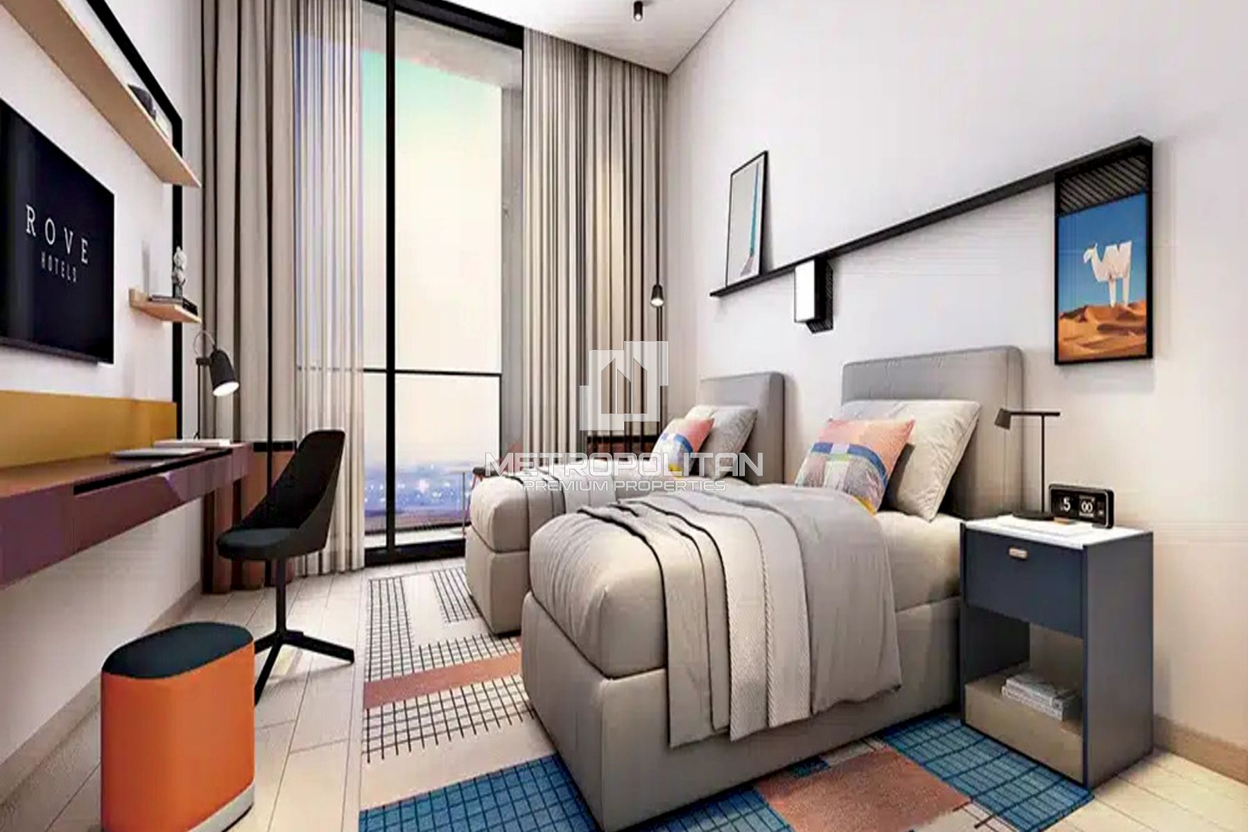 1BR Apartment for Sale in Rove Home Aljada, Aljada - MPS-51493