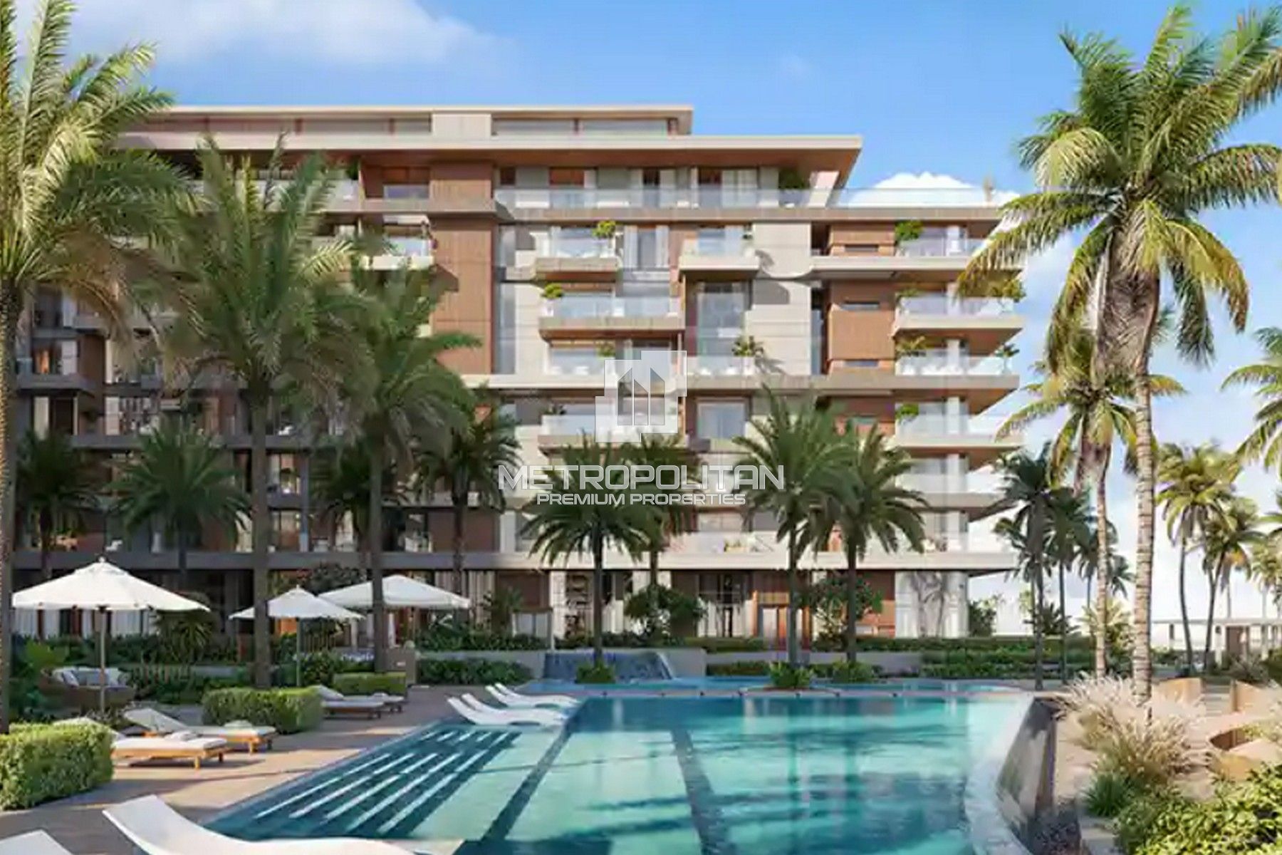 Private Beach Access | Mid Floor | Sea & Pool View