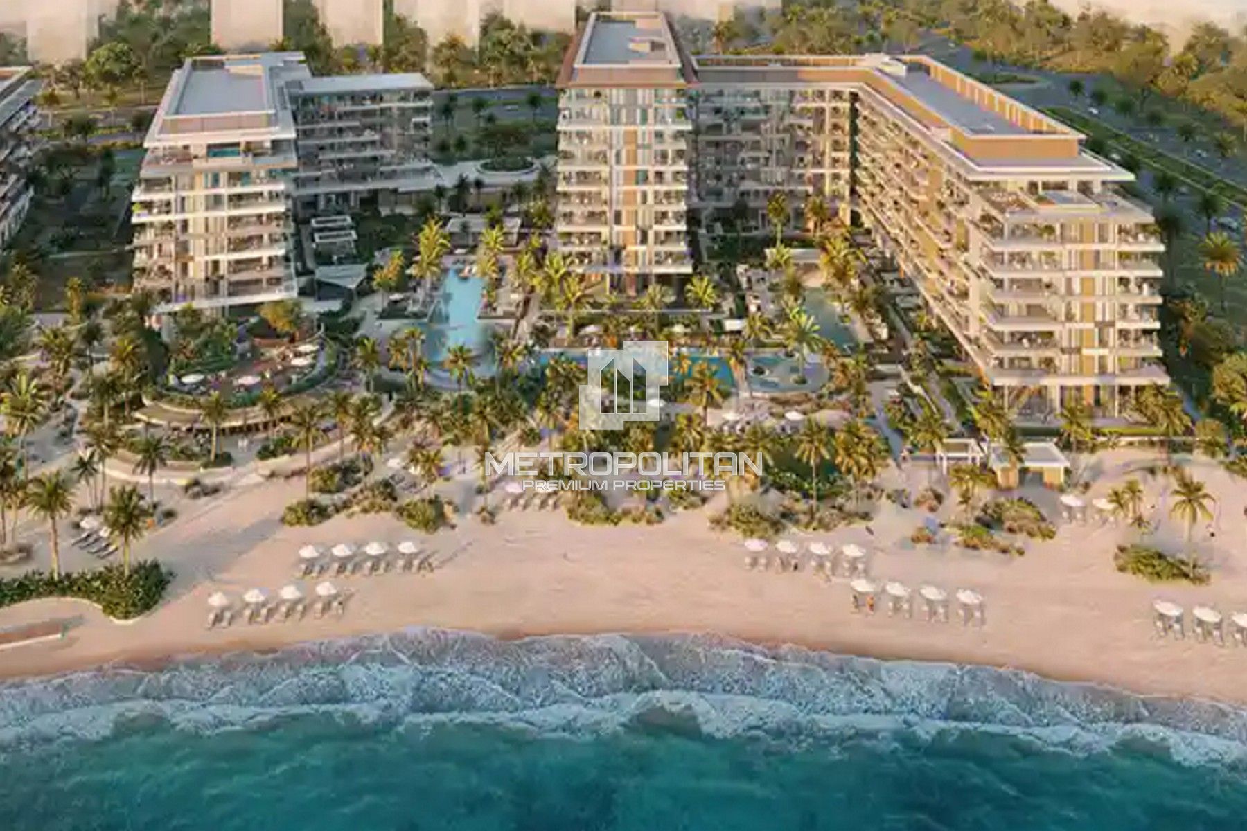 Private Beach Access | Mid Floor | Sea & Pool View