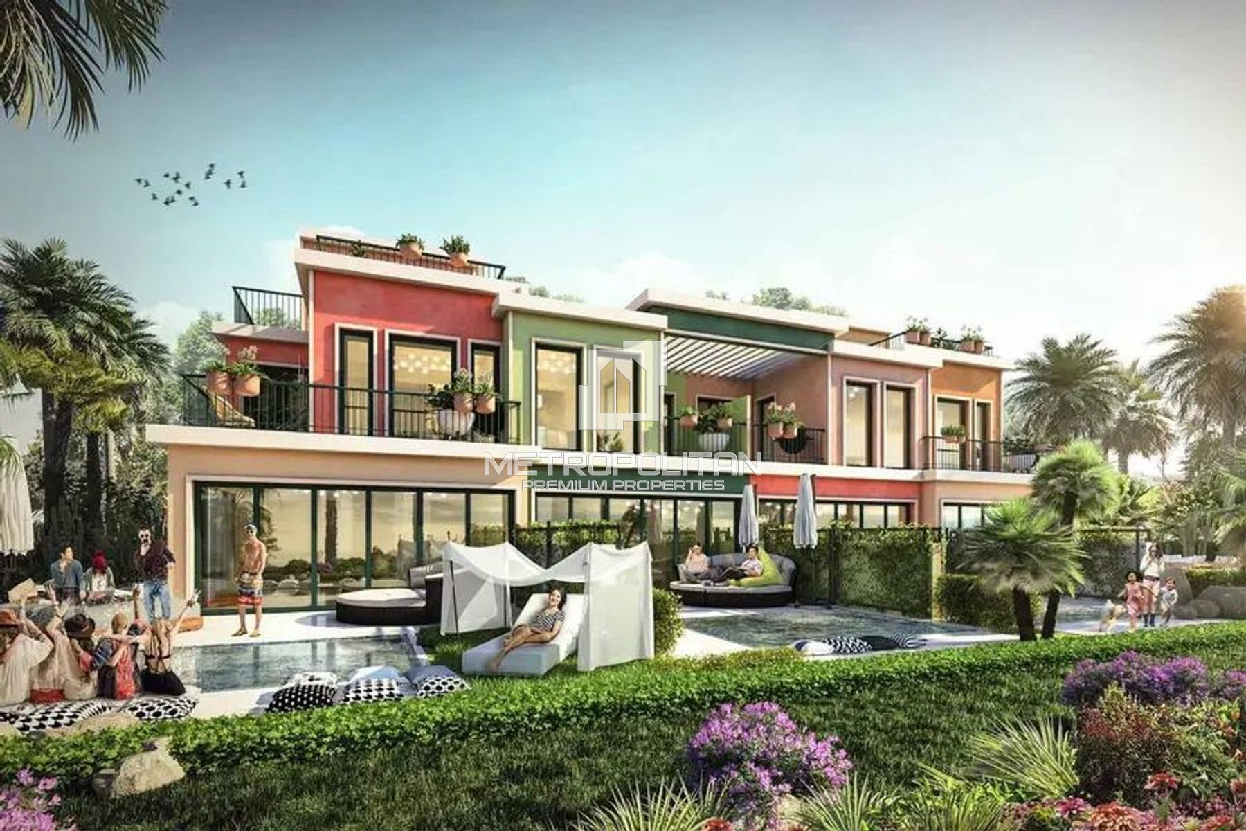 Купить таунхаус в Portofino, Damac Lagoons - MPS-51585