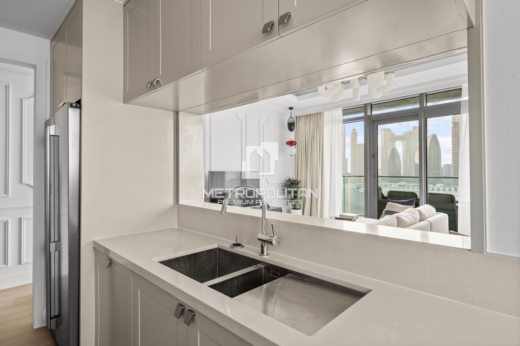 Fully Upgraded 2BR | Burj Khalifa View | Low Floor