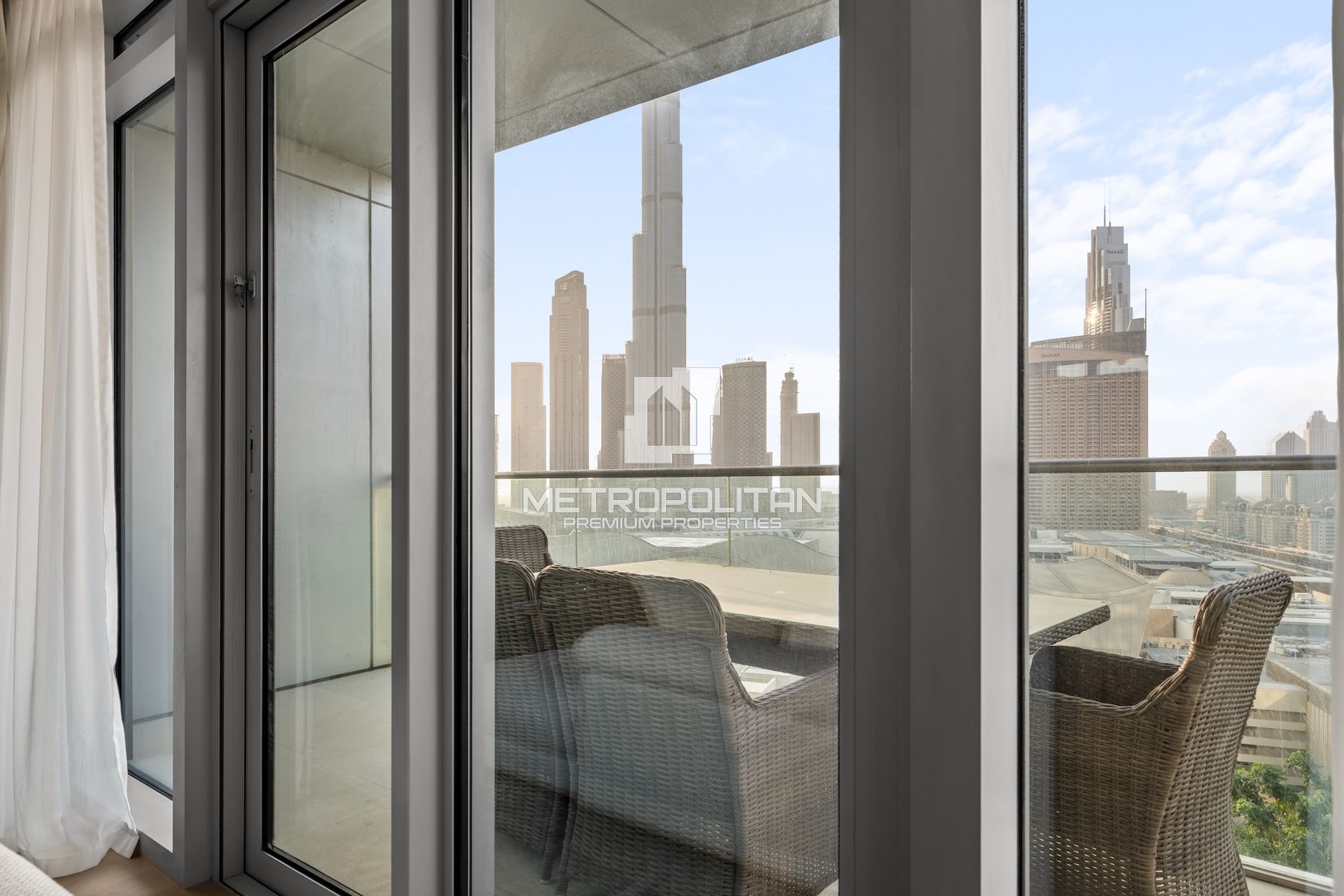 Fully Upgraded 2BR | Burj Khalifa View | Low Floor