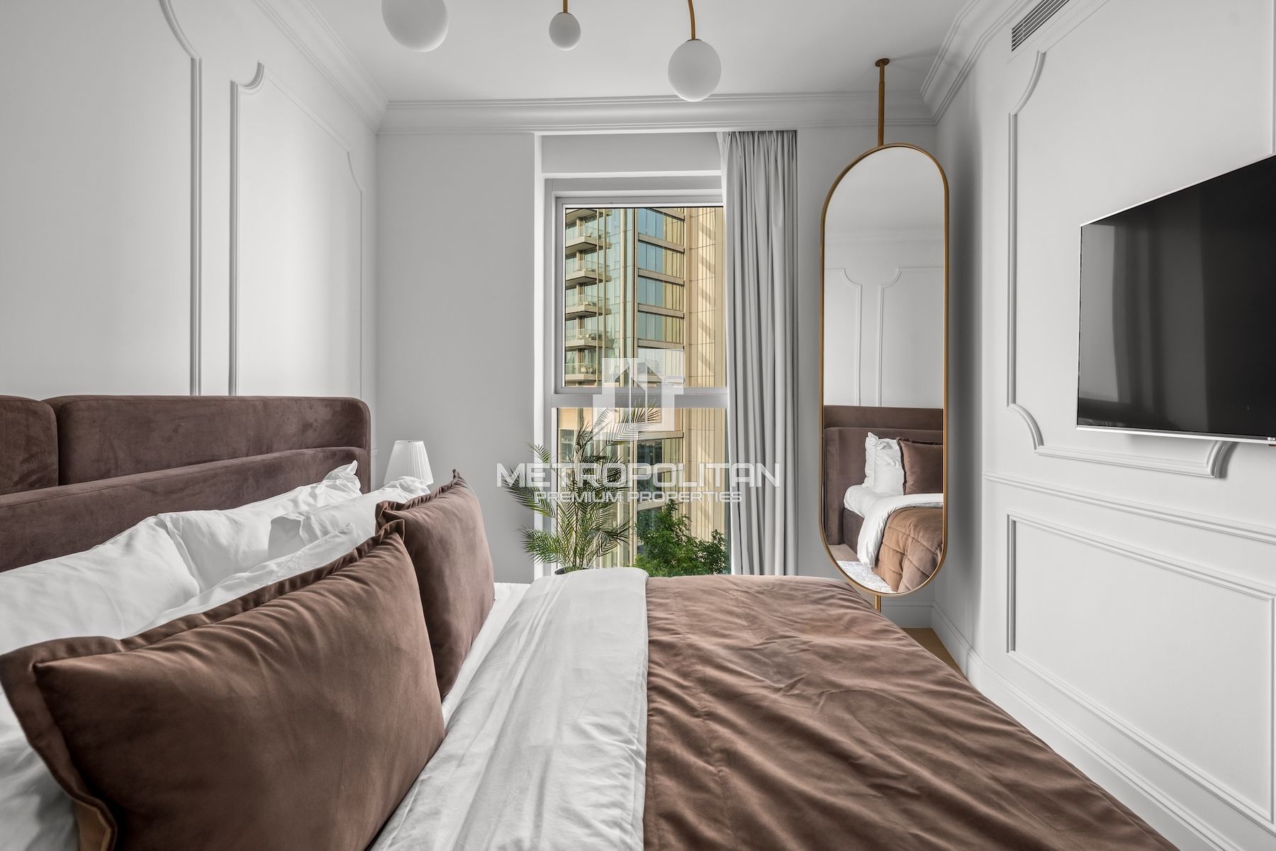Fully Upgraded 2BR | Burj Khalifa View | Low Floor