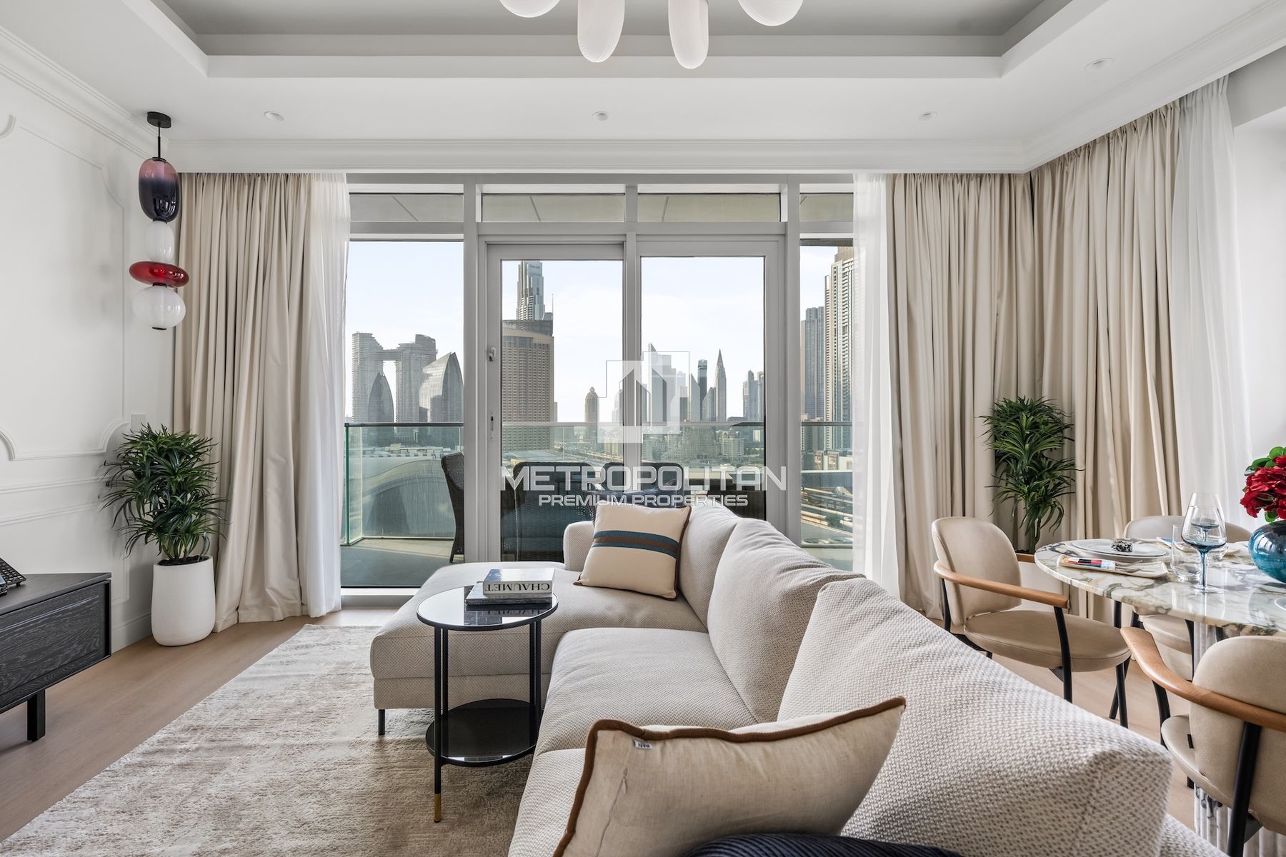 Fully Upgraded 2BR | Burj Khalifa View | Low Floor
