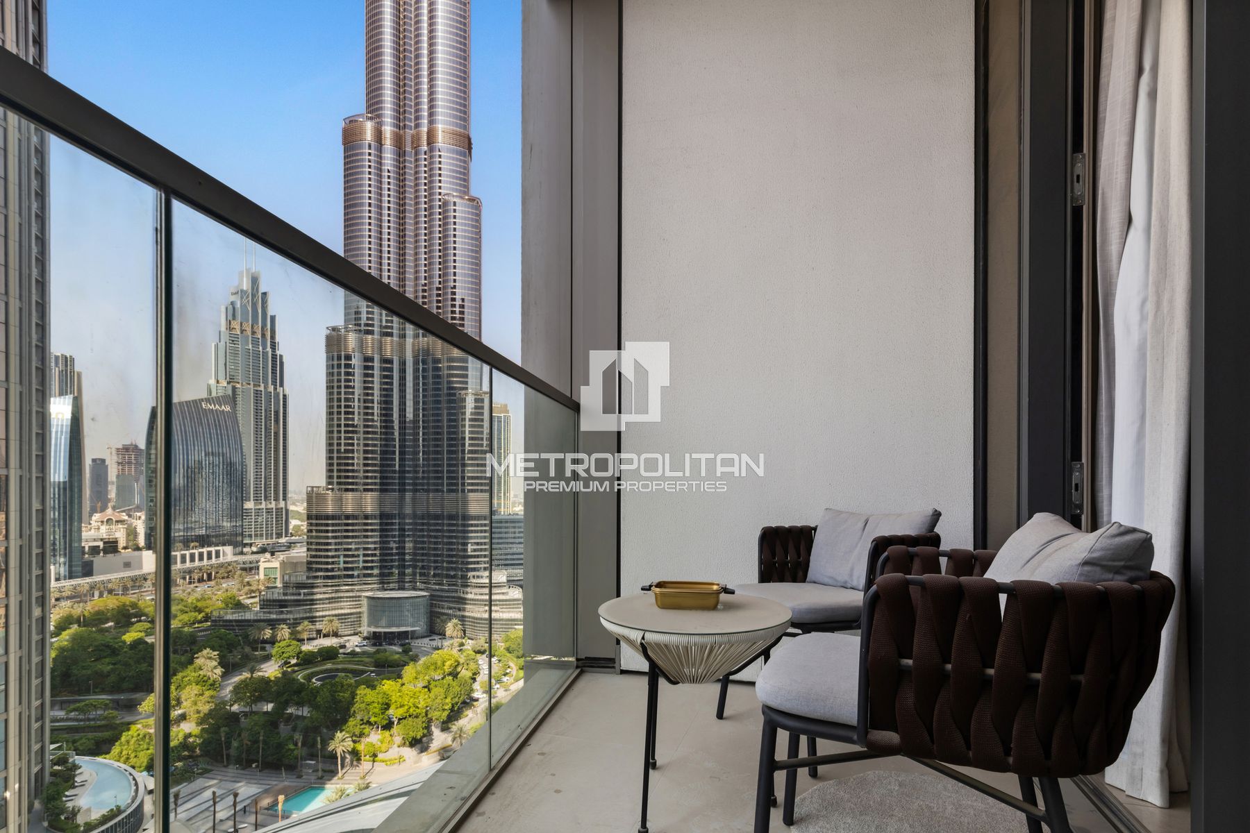 Fully Furnished | Burj Khalifa Views | 2 Balconies