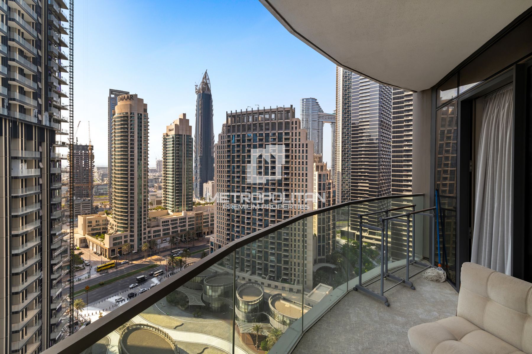 Fully Furnished | Burj Khalifa Views | 2 Balconies