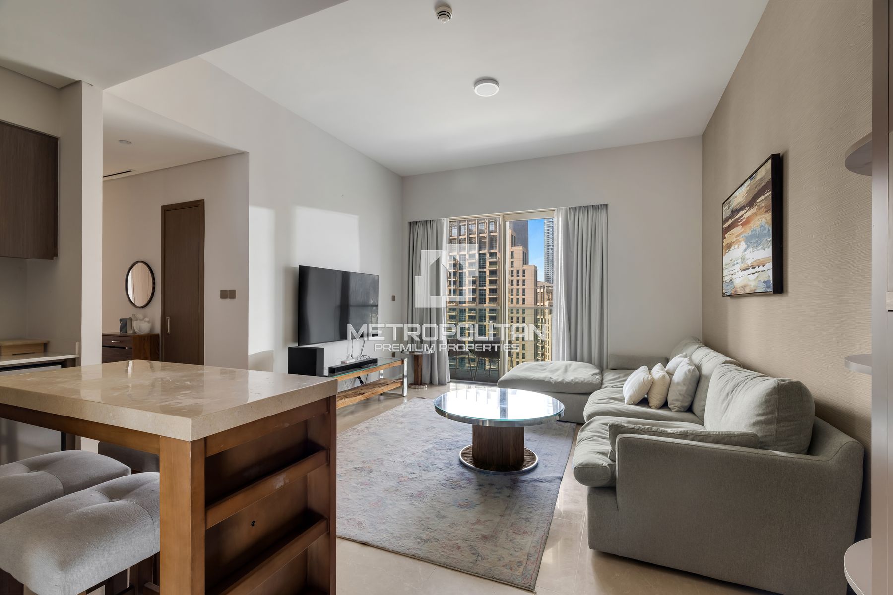 Fully Furnished | Burj Khalifa Views | 2 Balconies