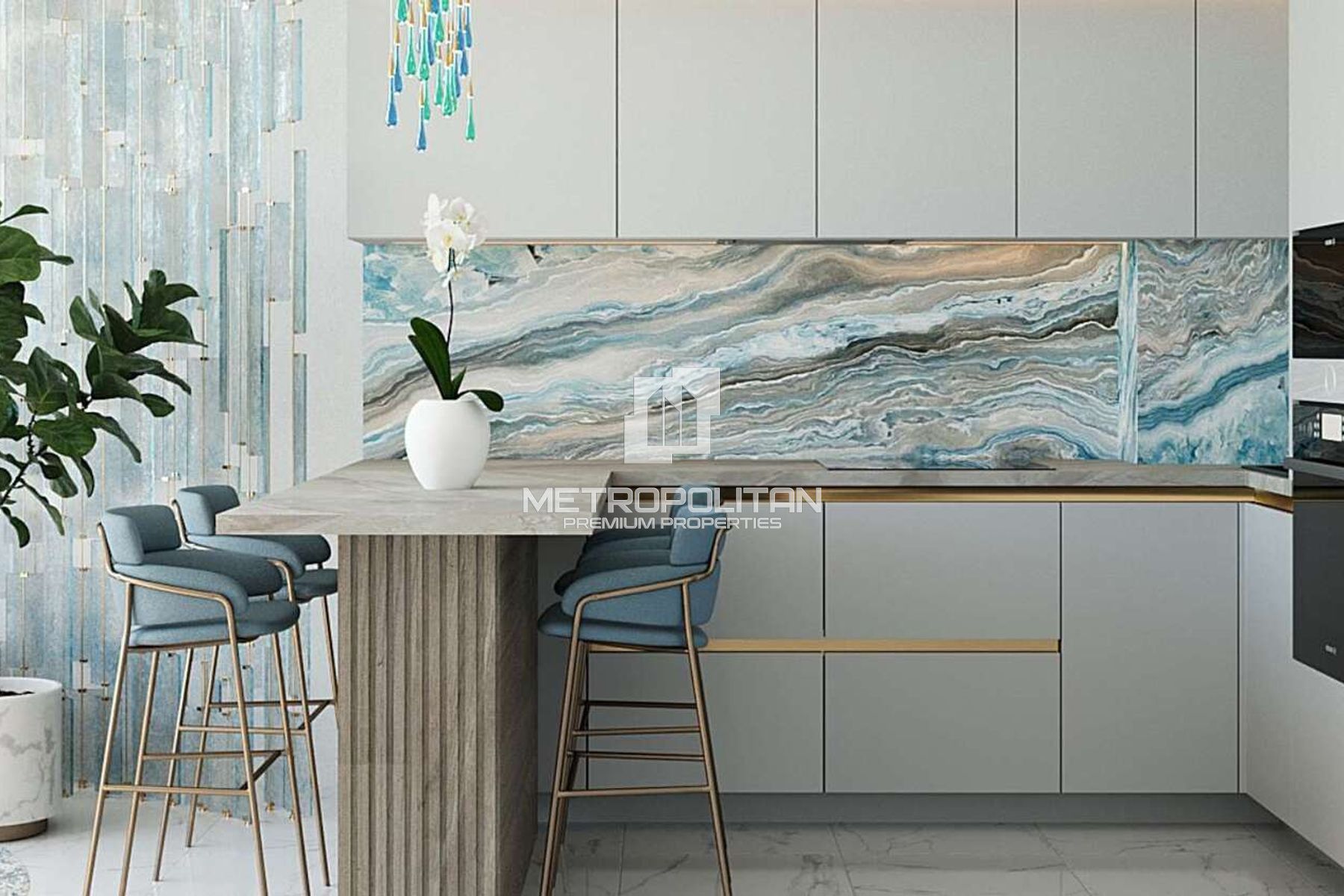 Luxury Studio | Sea View | W/Kitchen Appliances